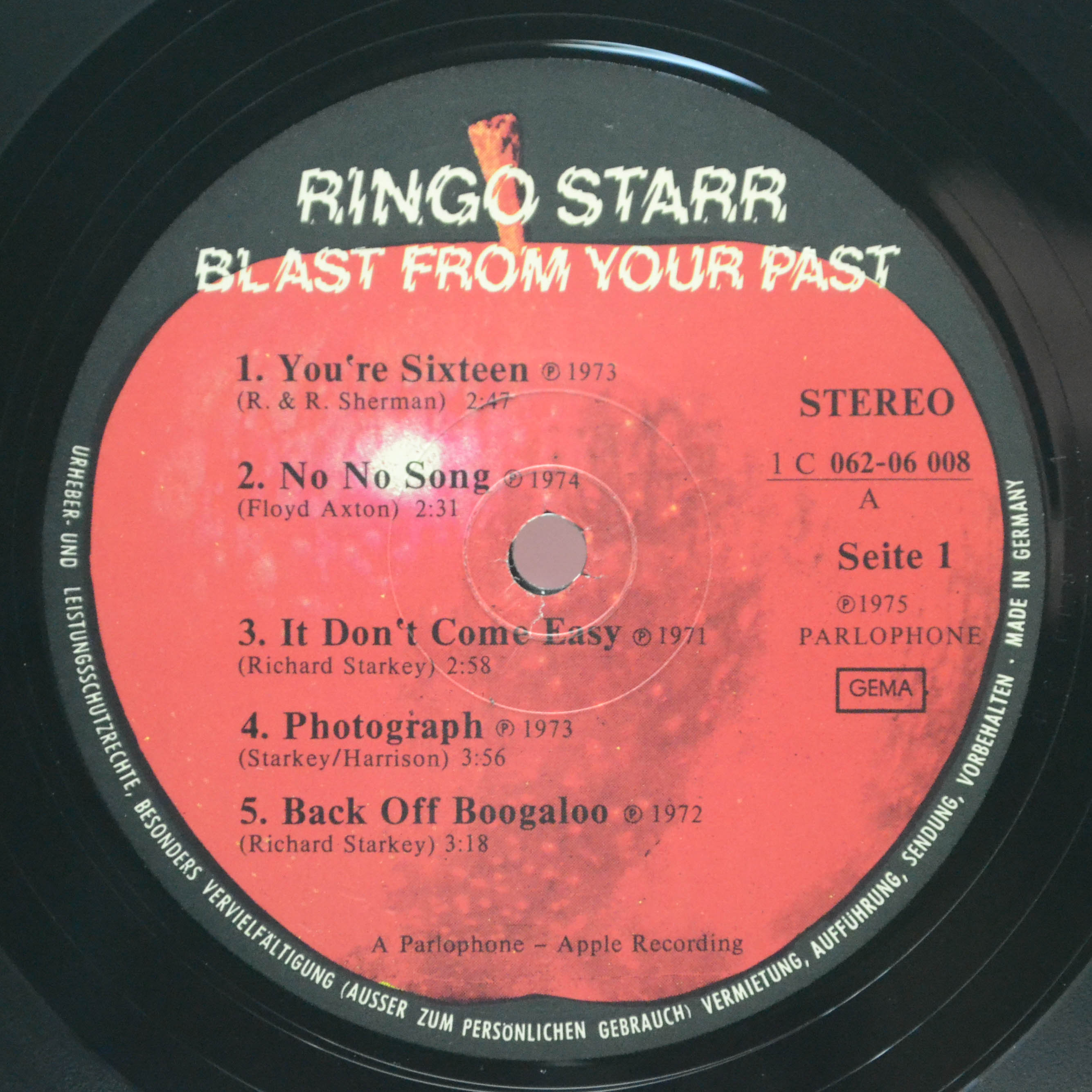 Ringo Starr — Blast From Your Past, 1975