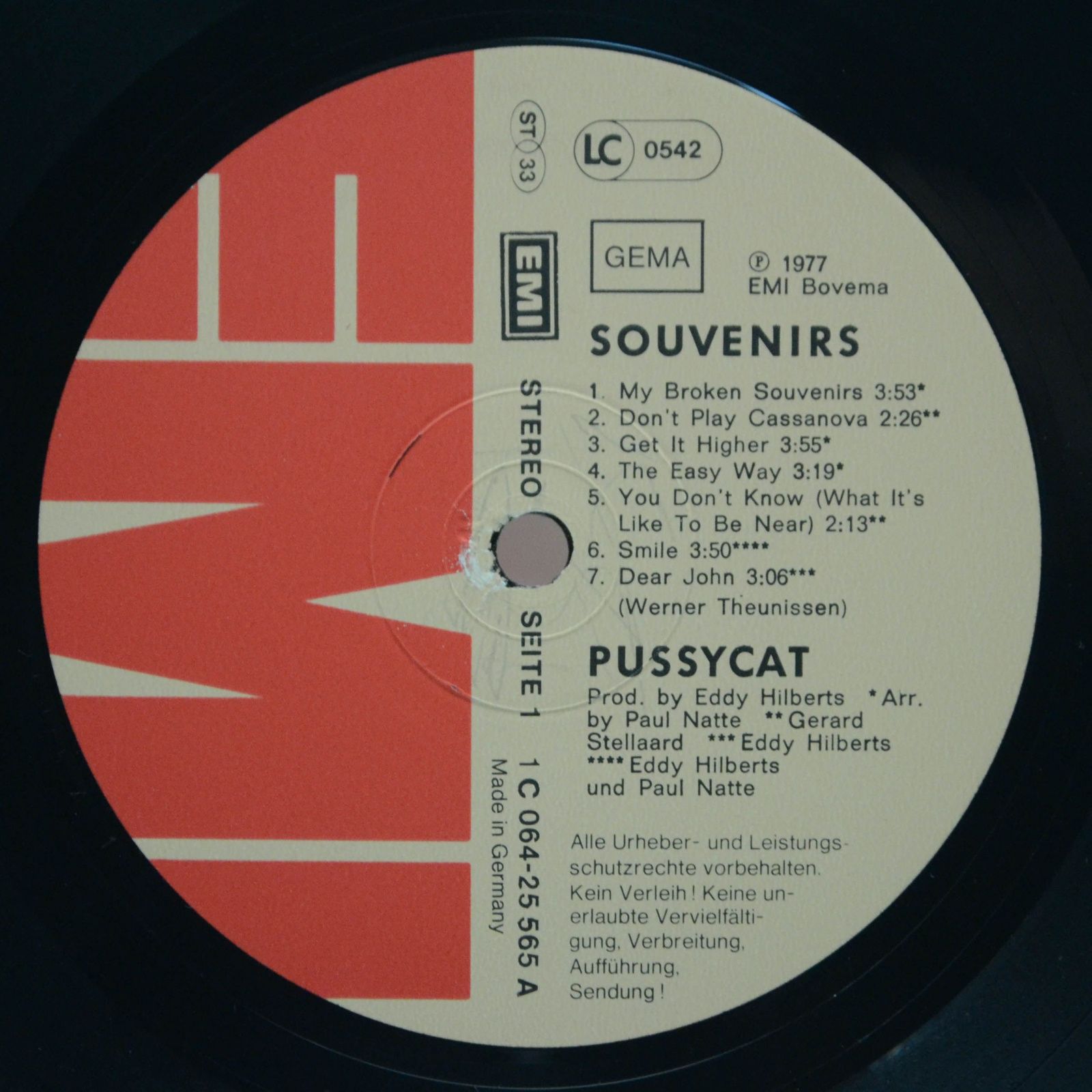 Pussycat — Souvenirs, 1977