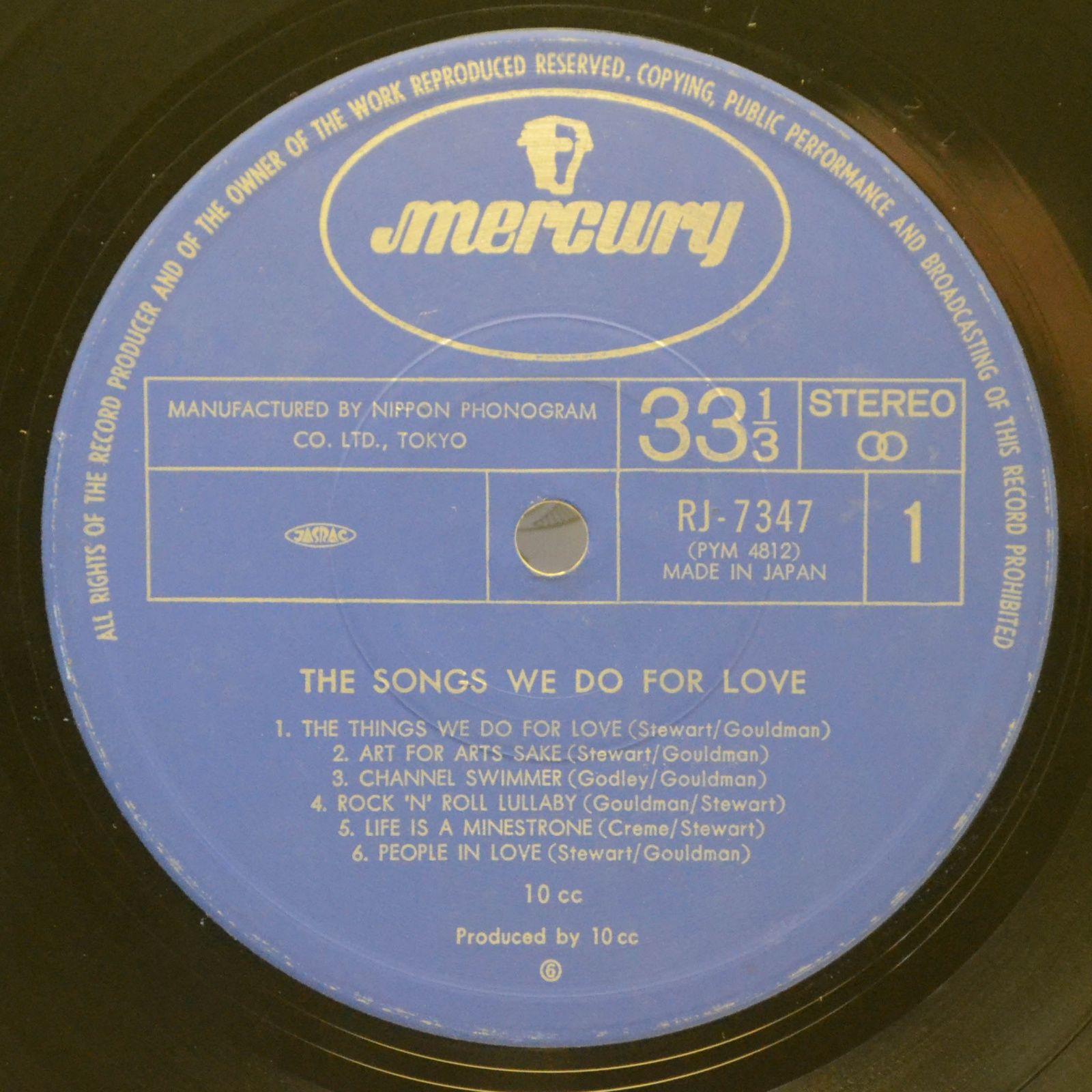 10cc — The Songs We Do For Love, 1978