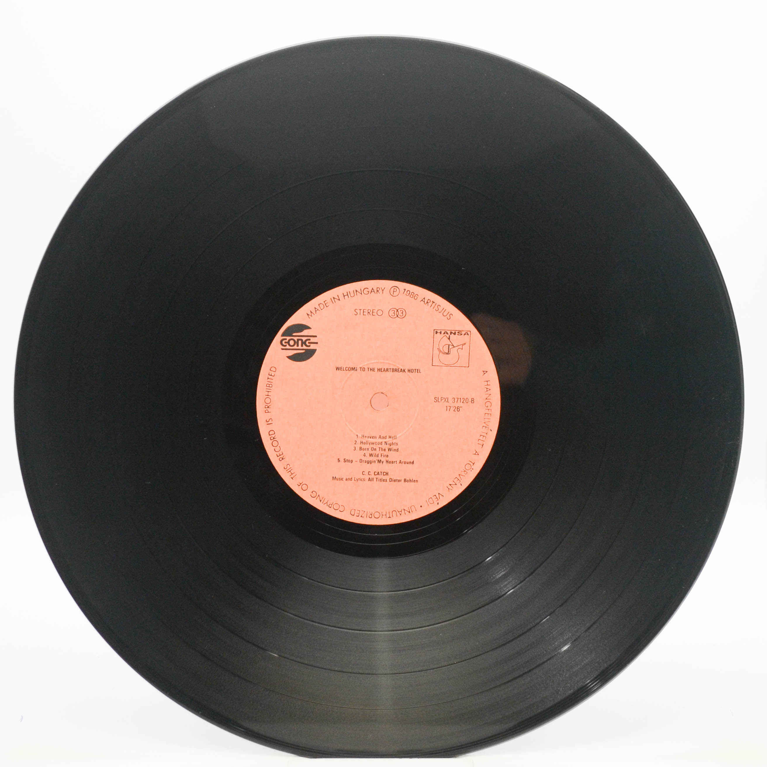 C.C. Catch — Welcome To The Heartbreak Hotel, 1986