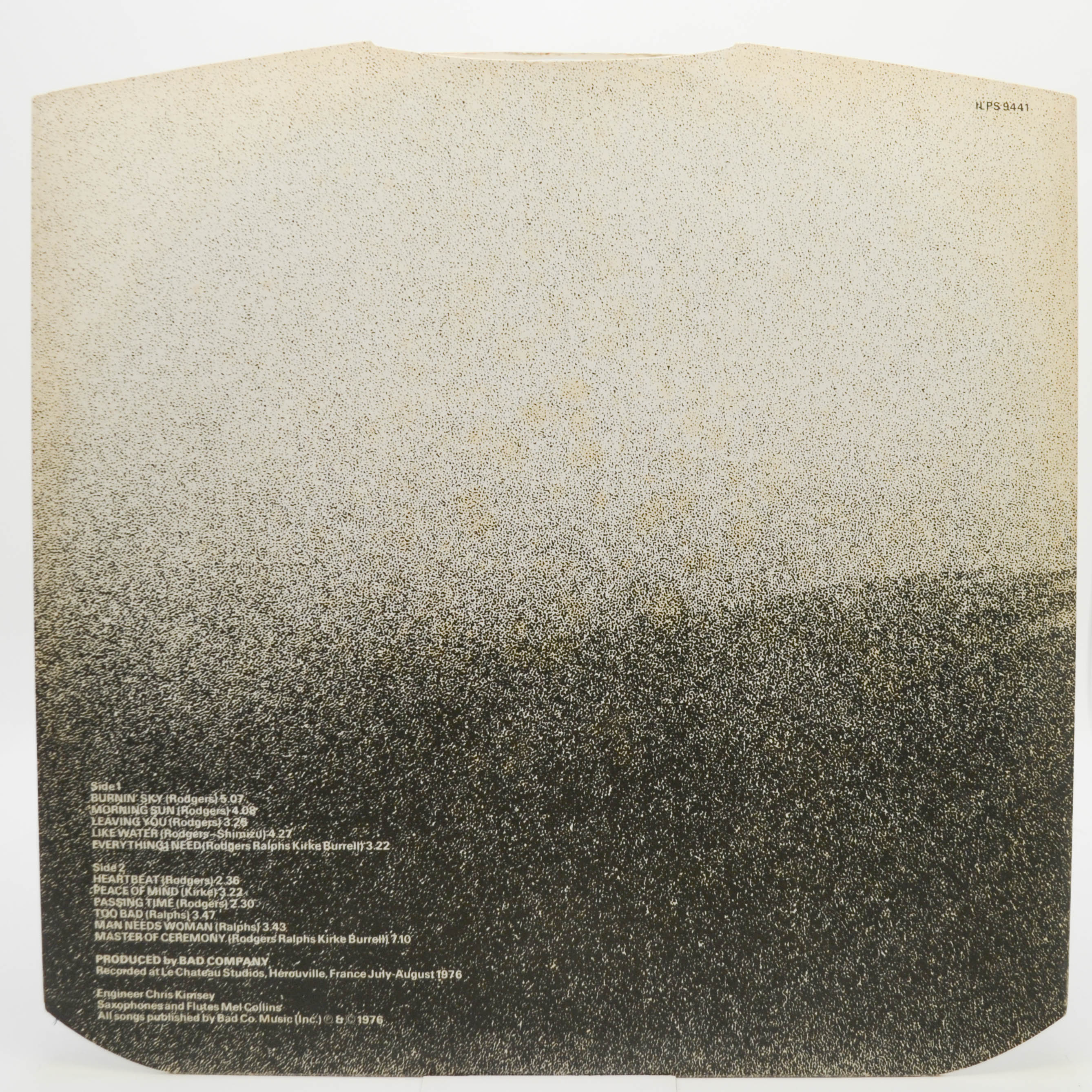 Bad Company — Burnin' Sky (1-st, UK), 1977