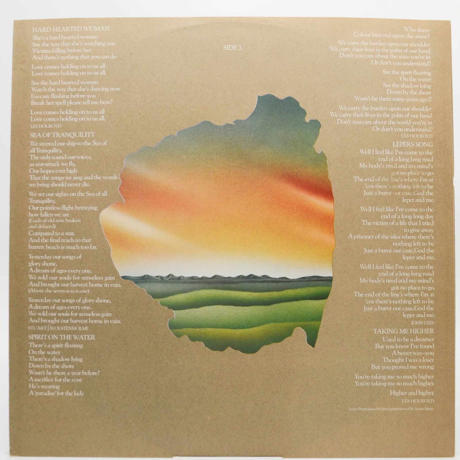Barclay James Harvest — Gone To Earth (1-st, UK), 1977
