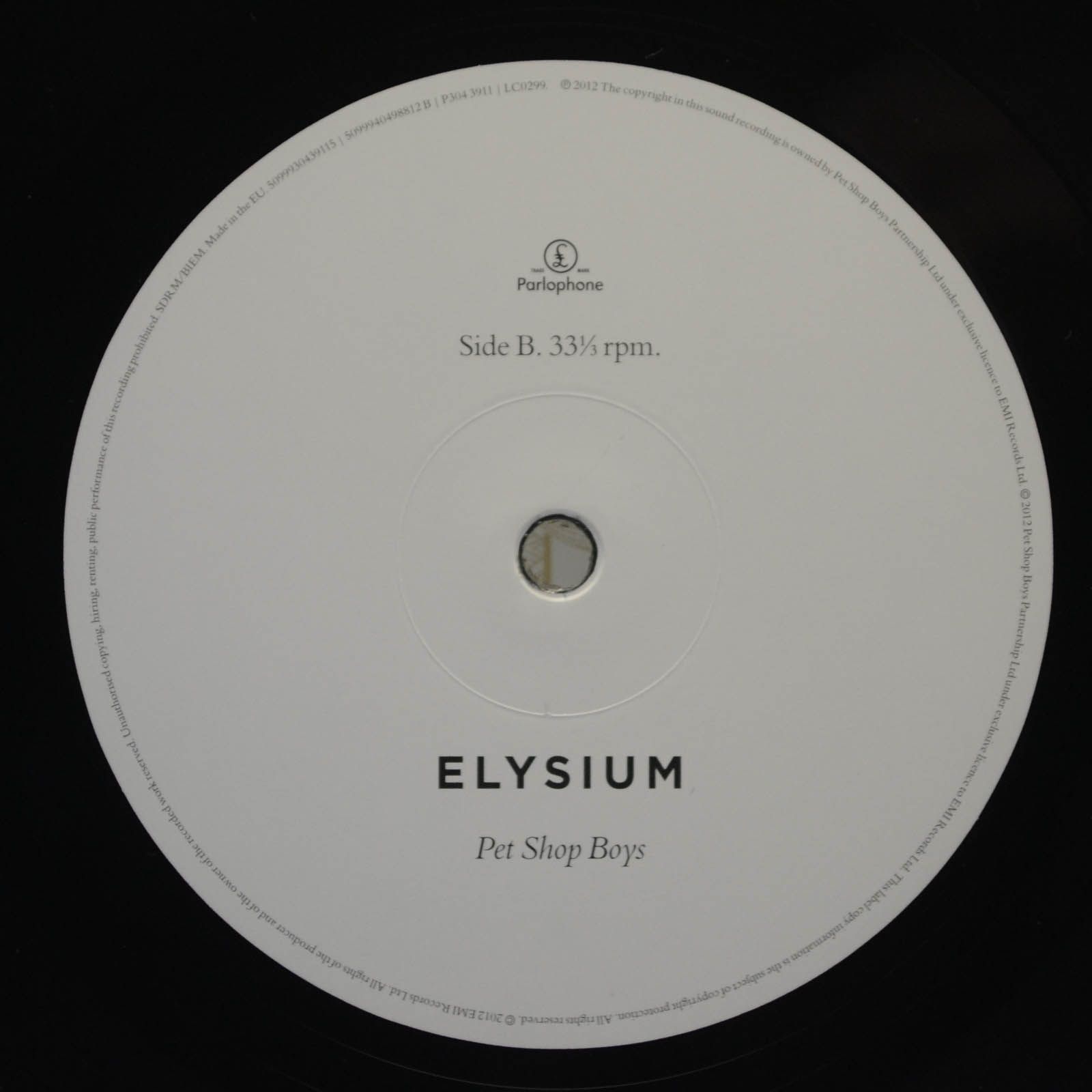 Pet Shop Boys — Elysium (2LP), 2012