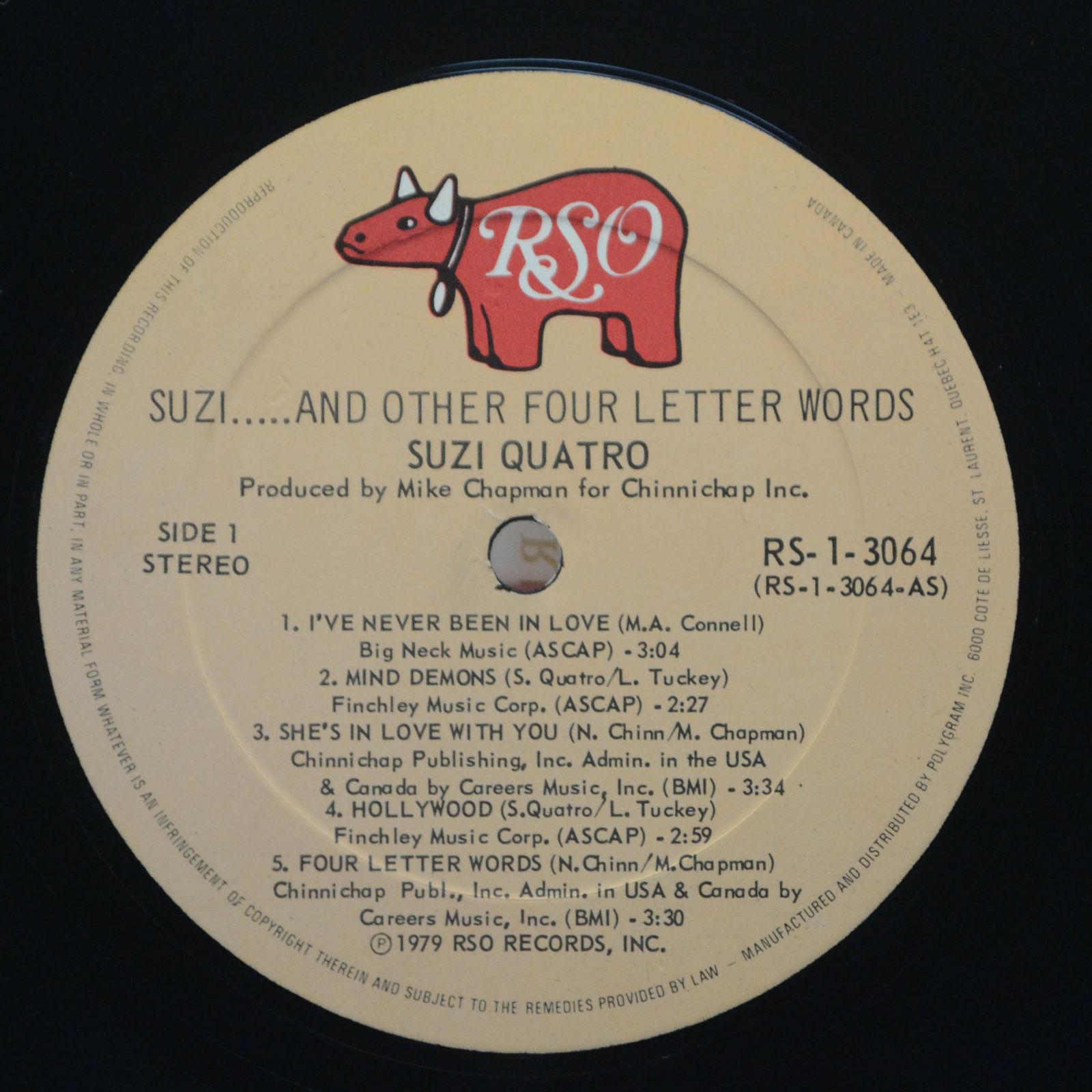 Suzi Quatro — Suzi... And Other Four Letter Words, 1979