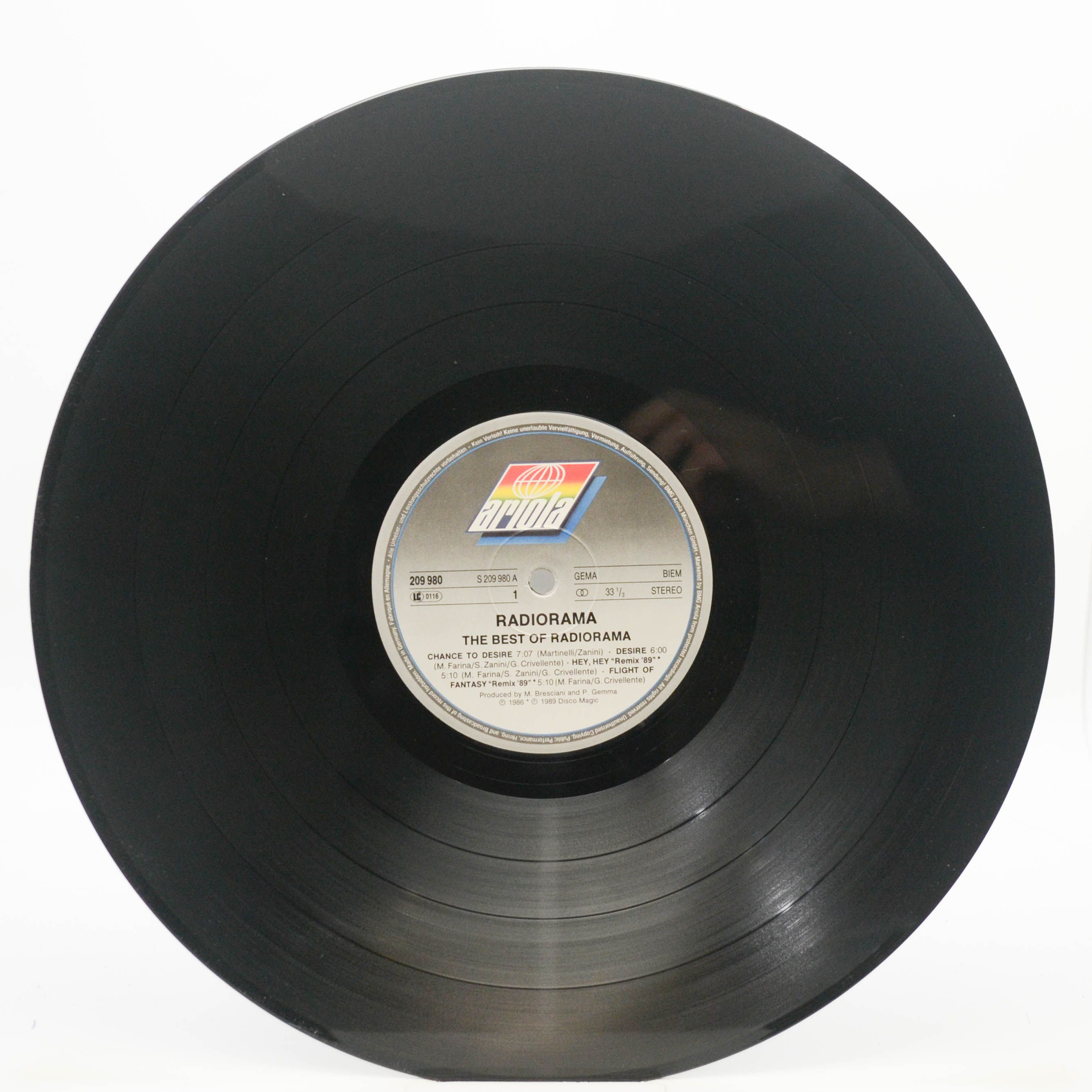 Radiorama — The Best Of Radiorama, 1989