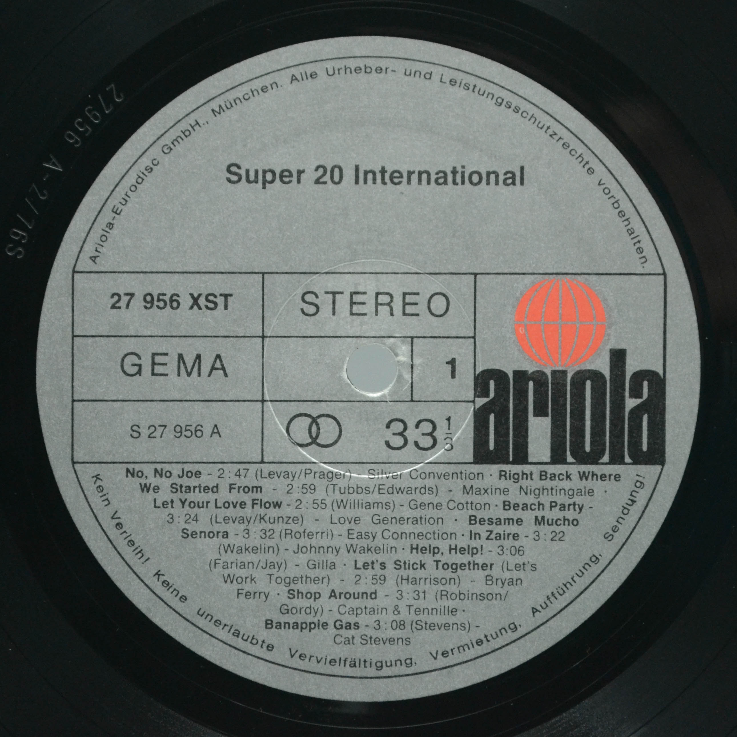 Various — Super 20 International, 1976