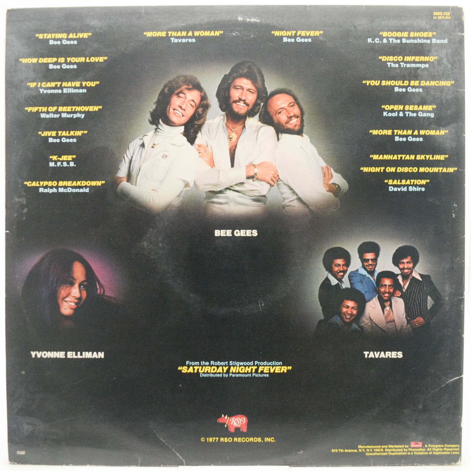 Виниловая пластинка Various — Saturday Night Fever (The Original Movie Sound Track) (2LP), 1978