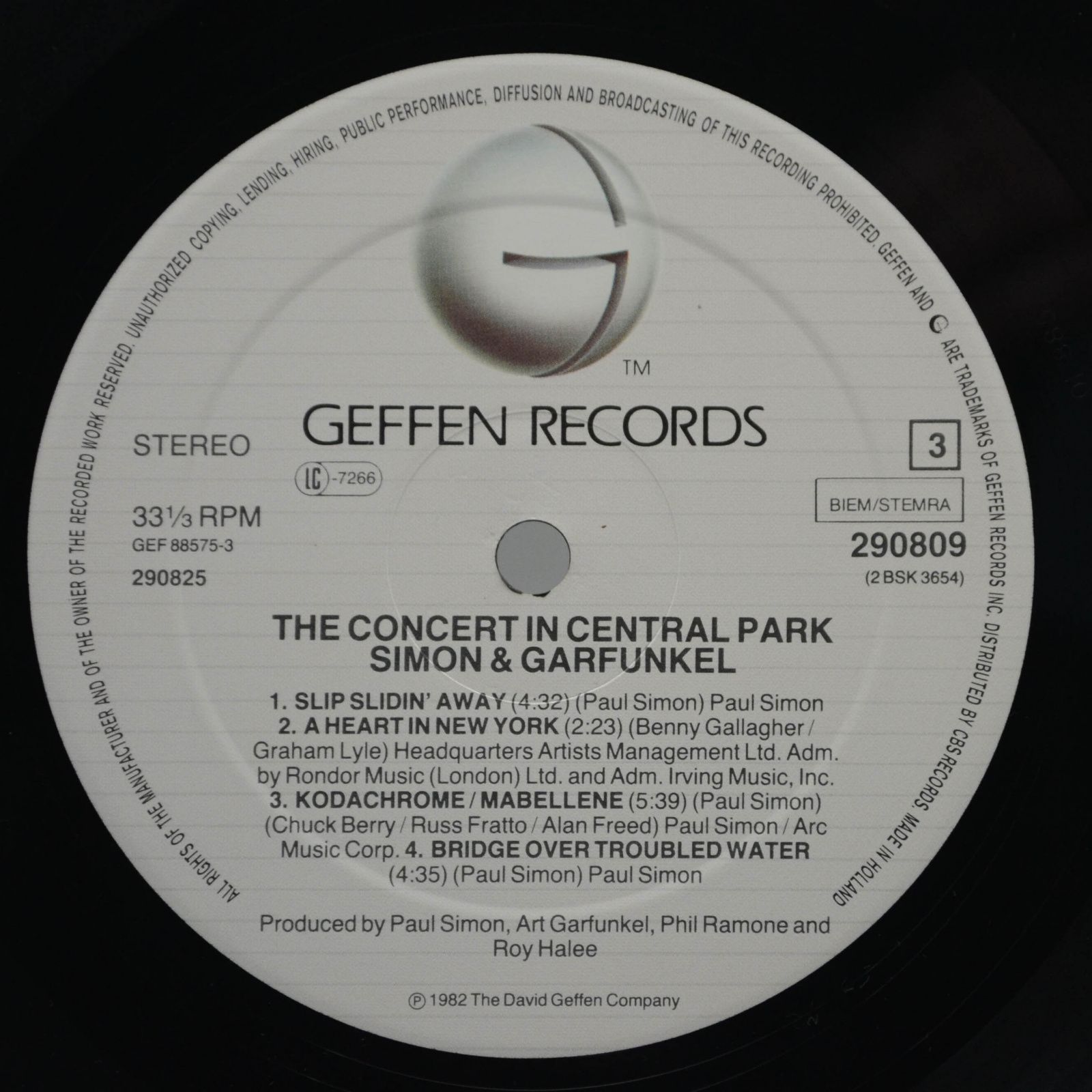 Simon & Garfunkel — The Concert In Central Park (2LP, booklet), 1982