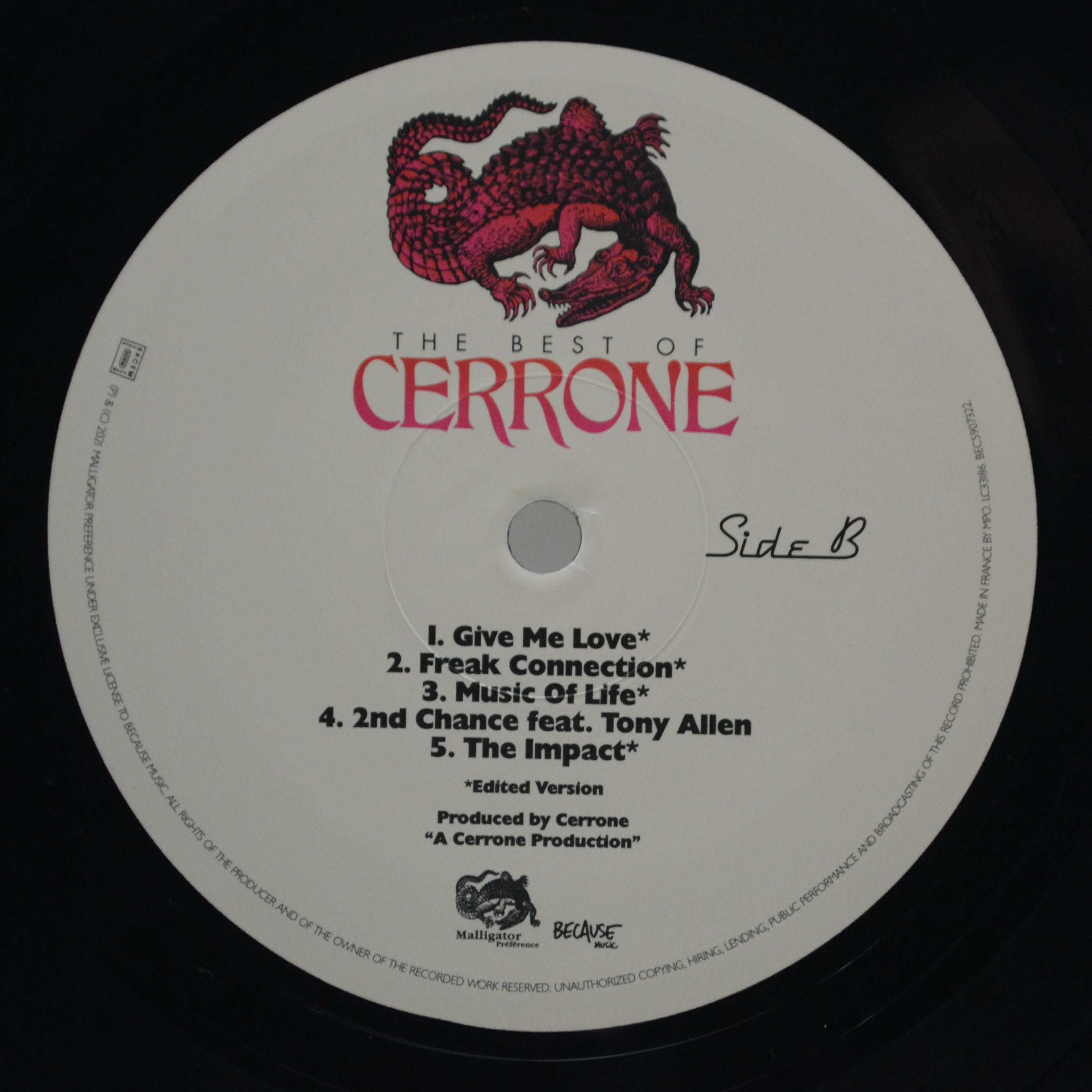 Cerrone — The Best Of Cerrone (2LP, France), 2021