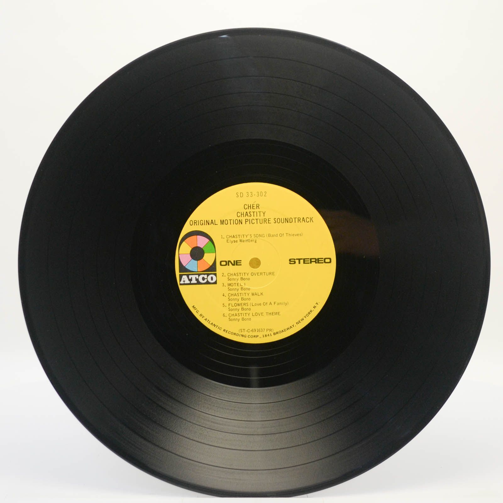 Sonny Bono — Chastity (Original Motion Picture Soundtrack) (USA), 1969