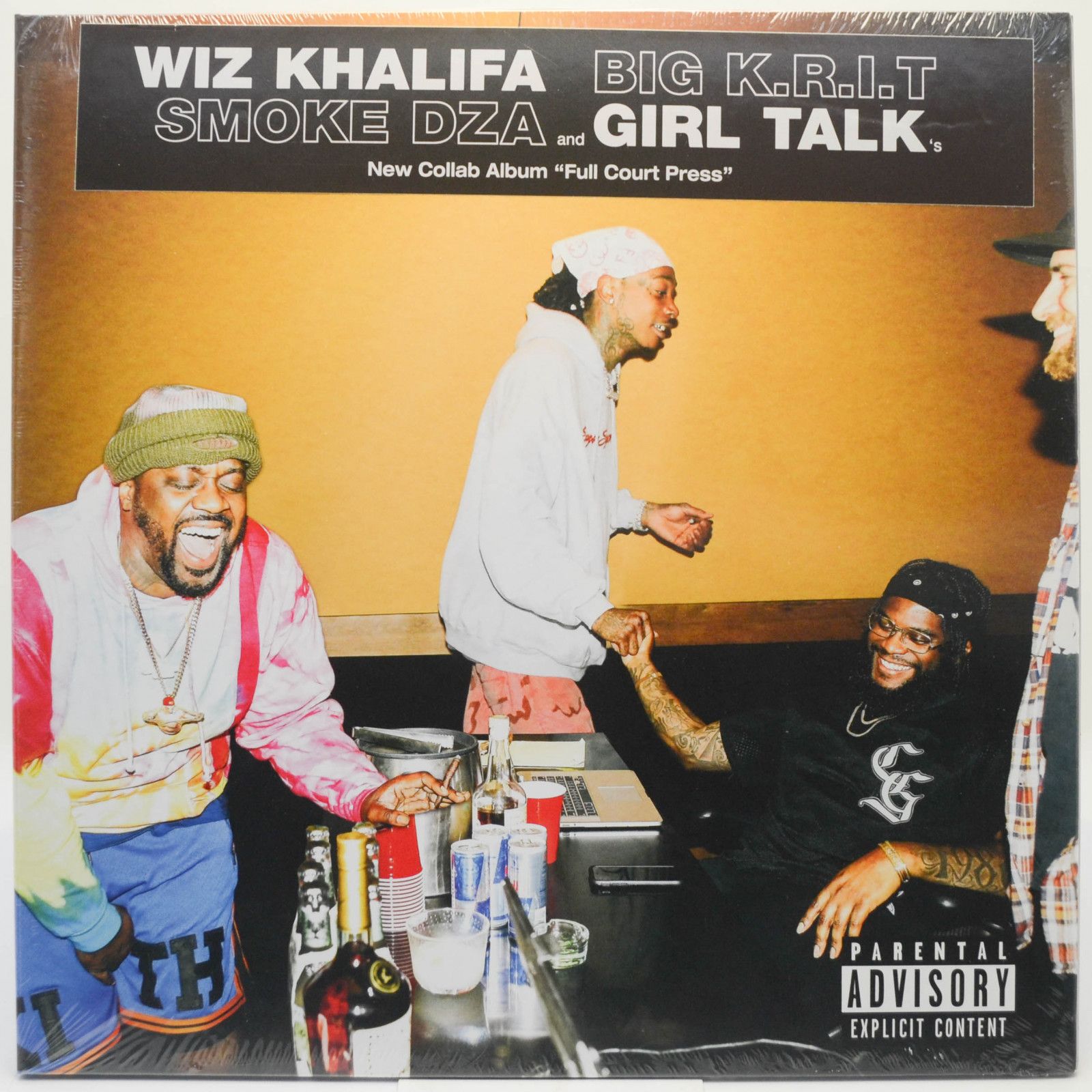 Wiz Khalifa, Big K.R.I.T., Smoke DZA, Girl Talk — Full Court Press, 2017