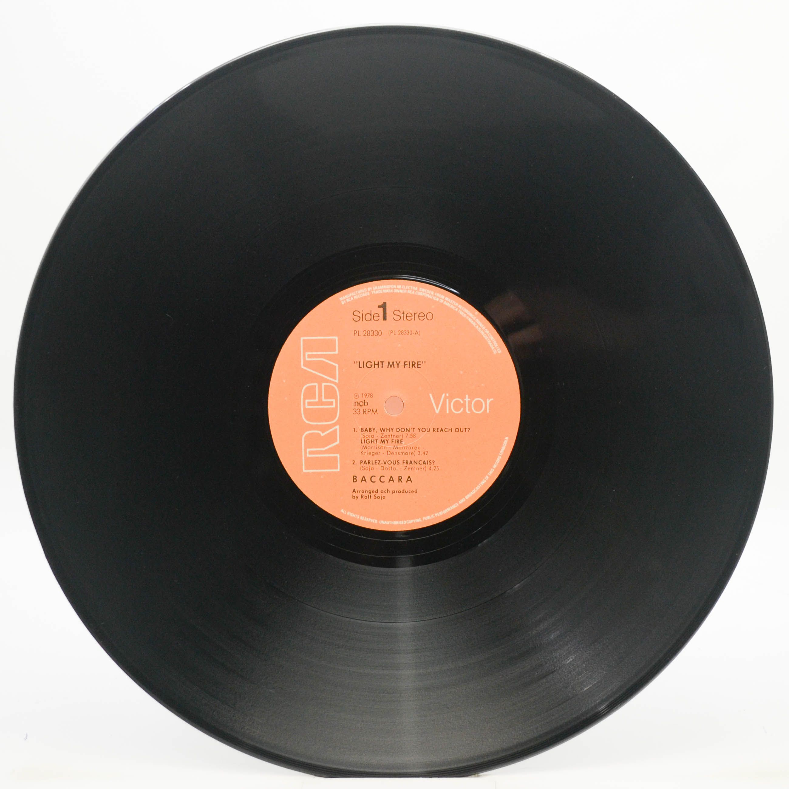 Baccara — Light My Fire, 1978