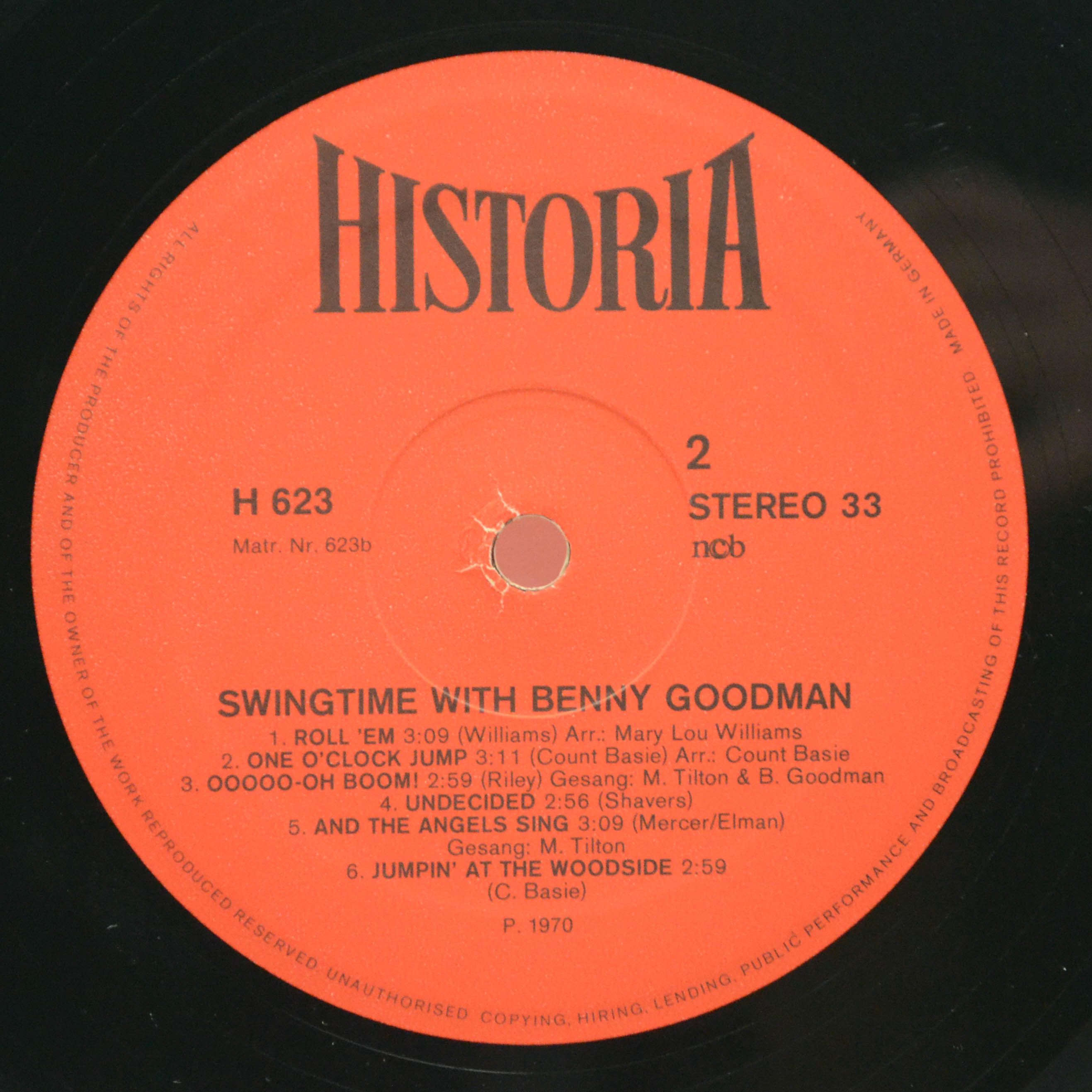 Benny Goodman — 24 Original Hits / Swingtime With Benny Goodman (2LP), 1980