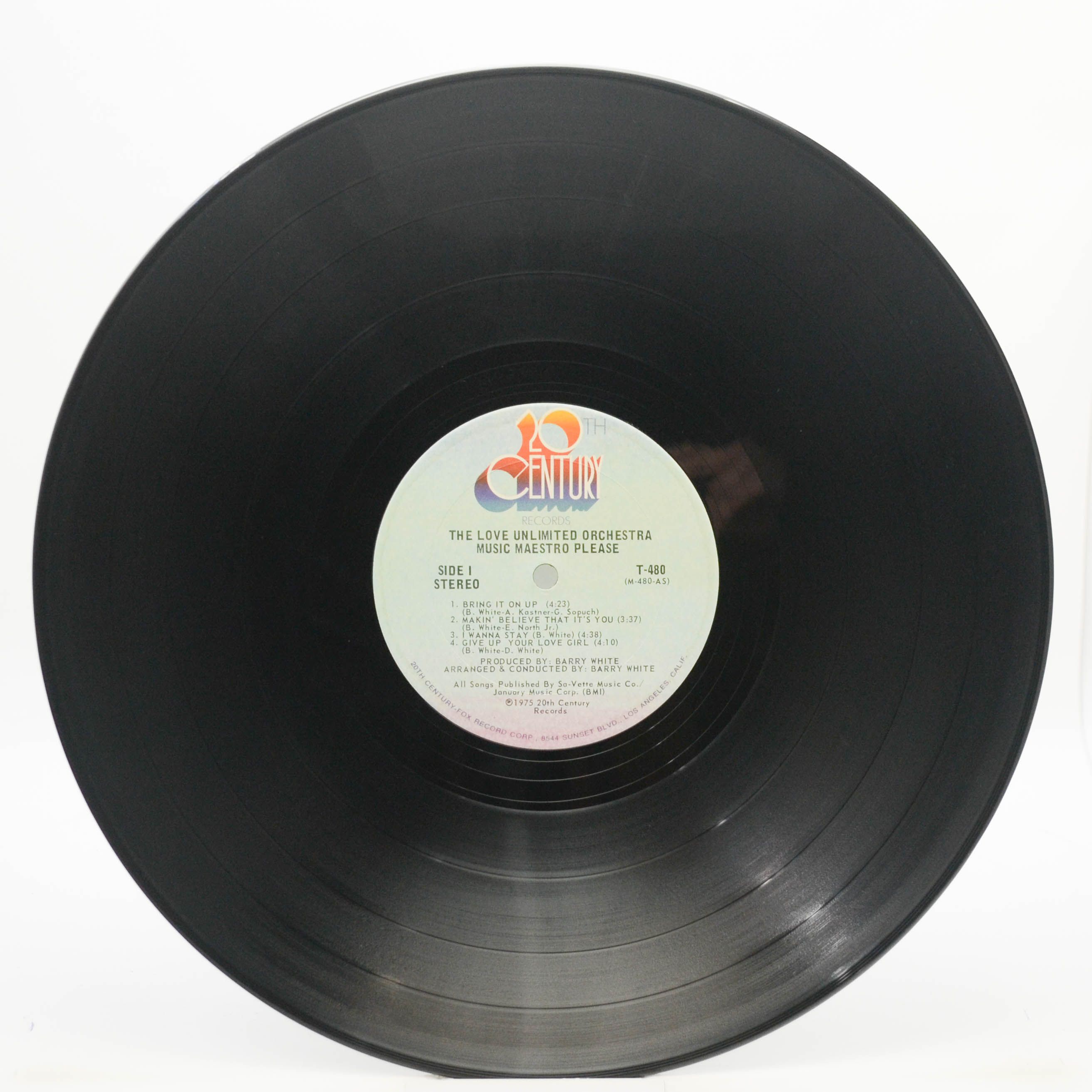 Love Unlimited Orchestra — Music Maestro Please (1-st, USA), 1975