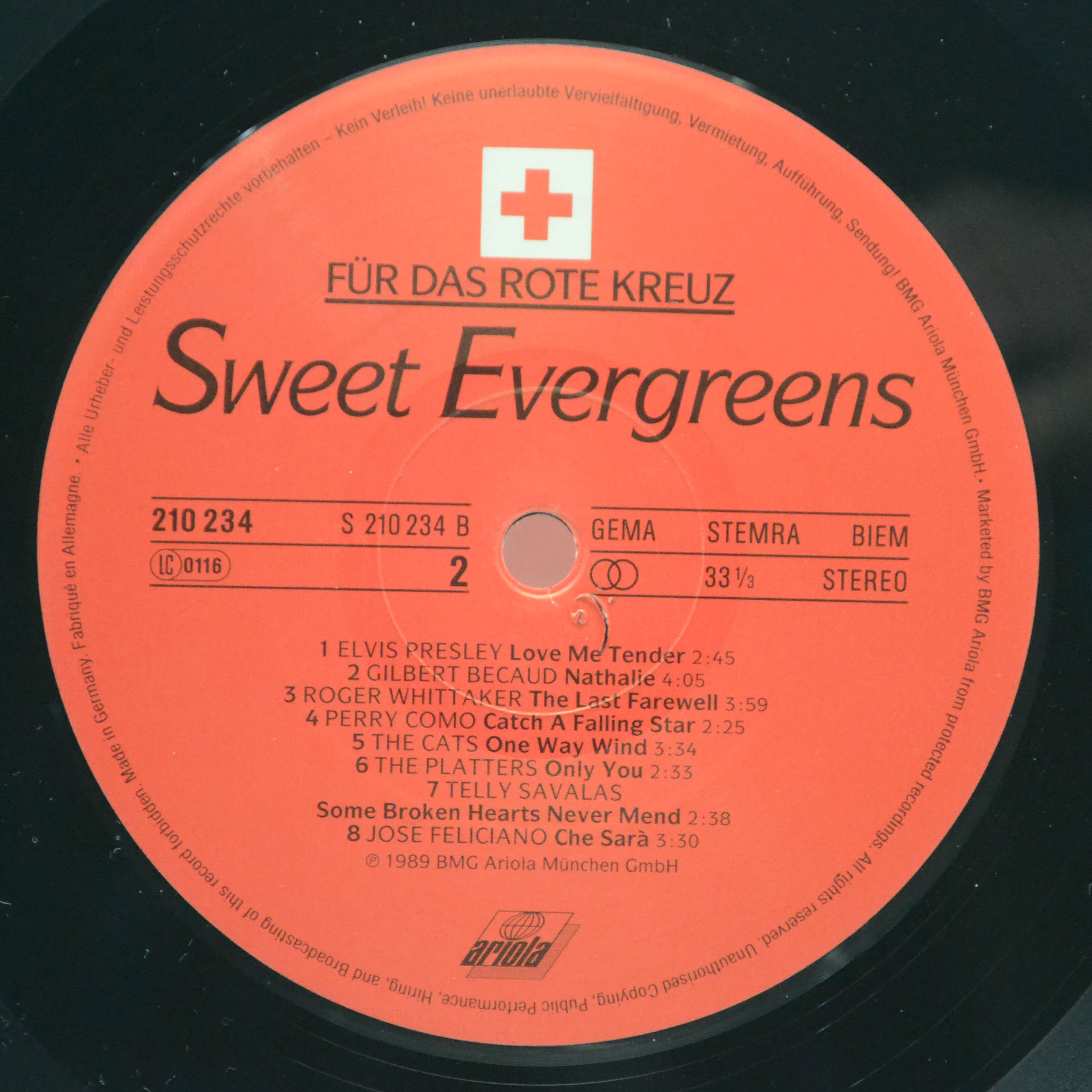 Various — Sweet Evergreens, 1989