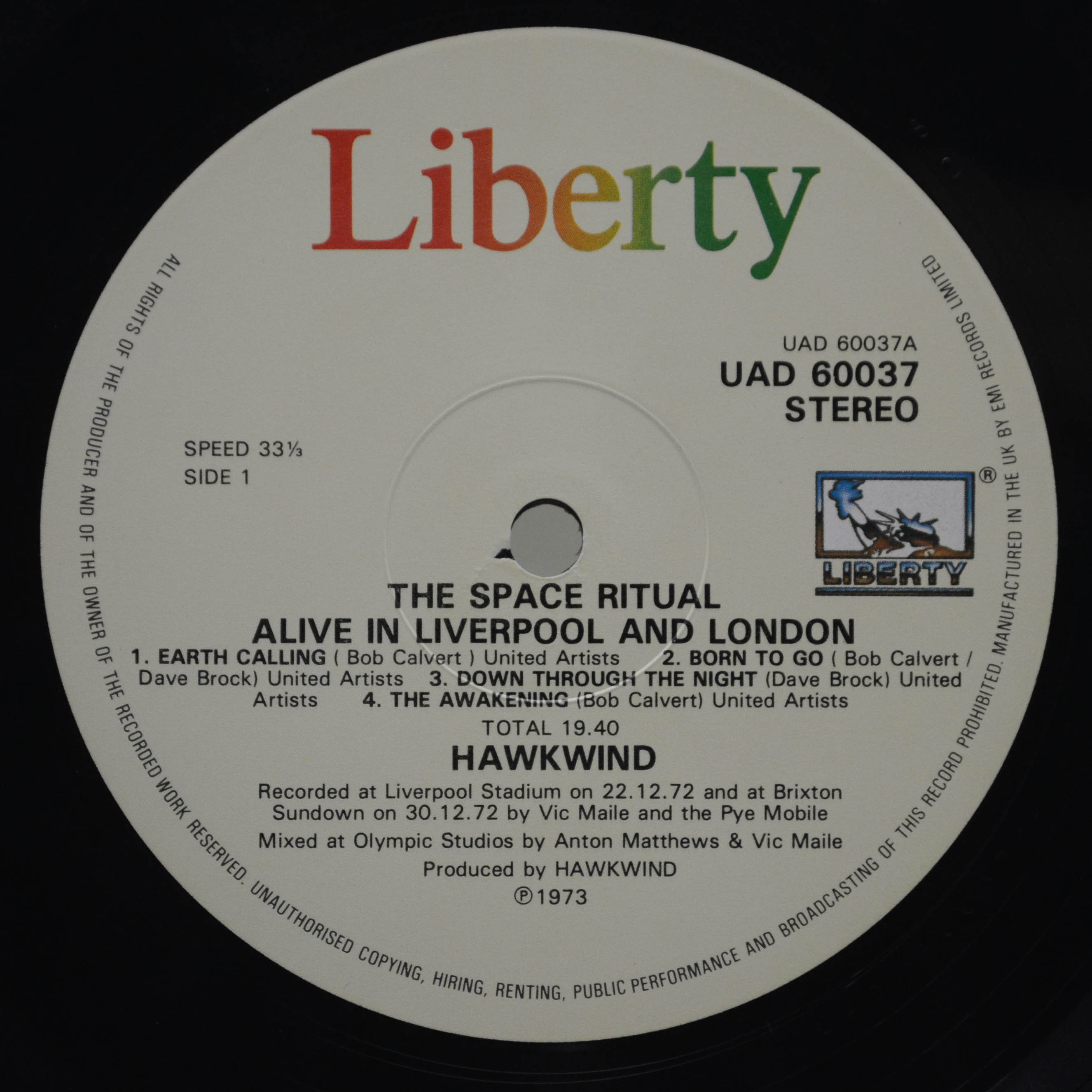 Hawkwind — Space Ritual (2LP), 1973