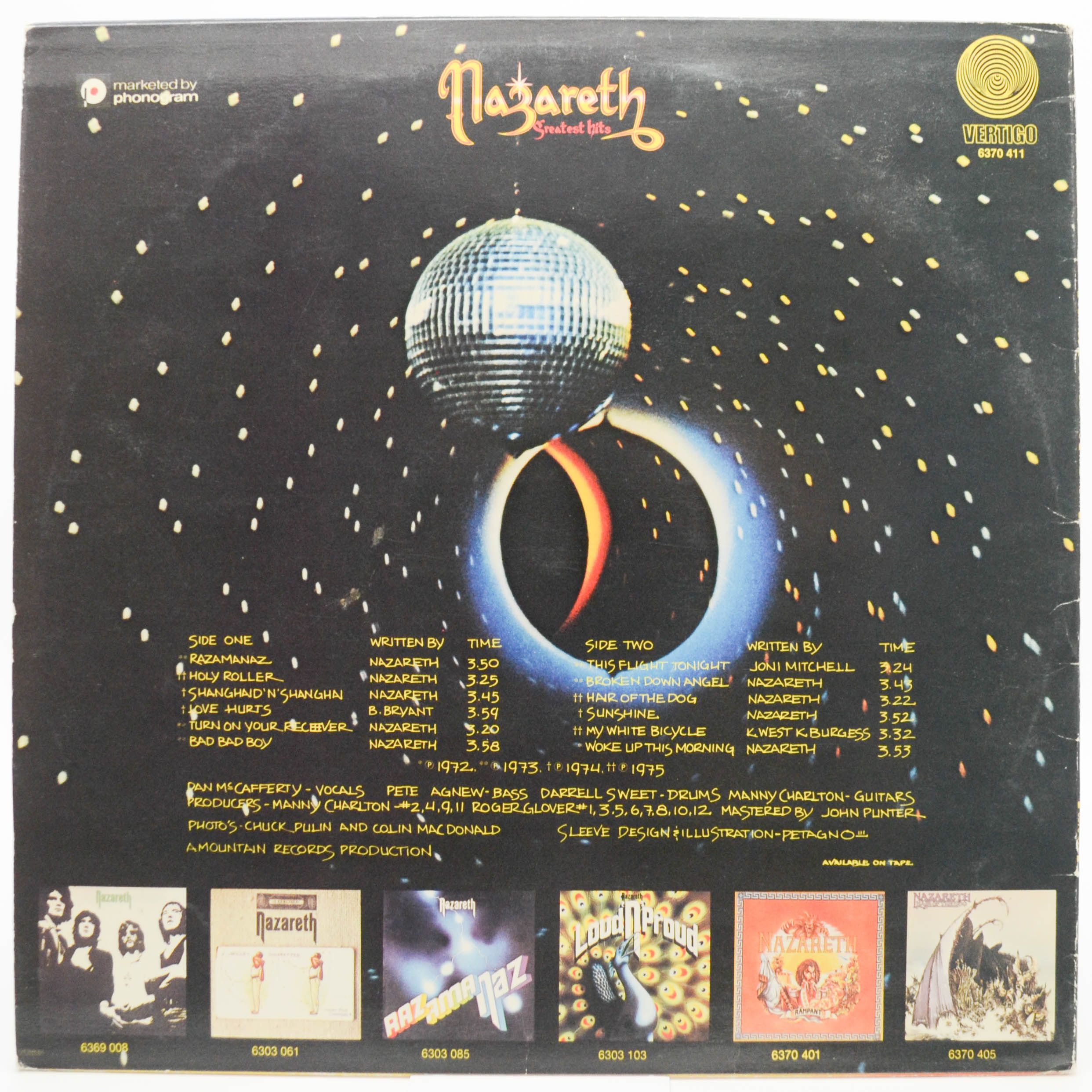 Nazareth — Greatest Hits, 1975