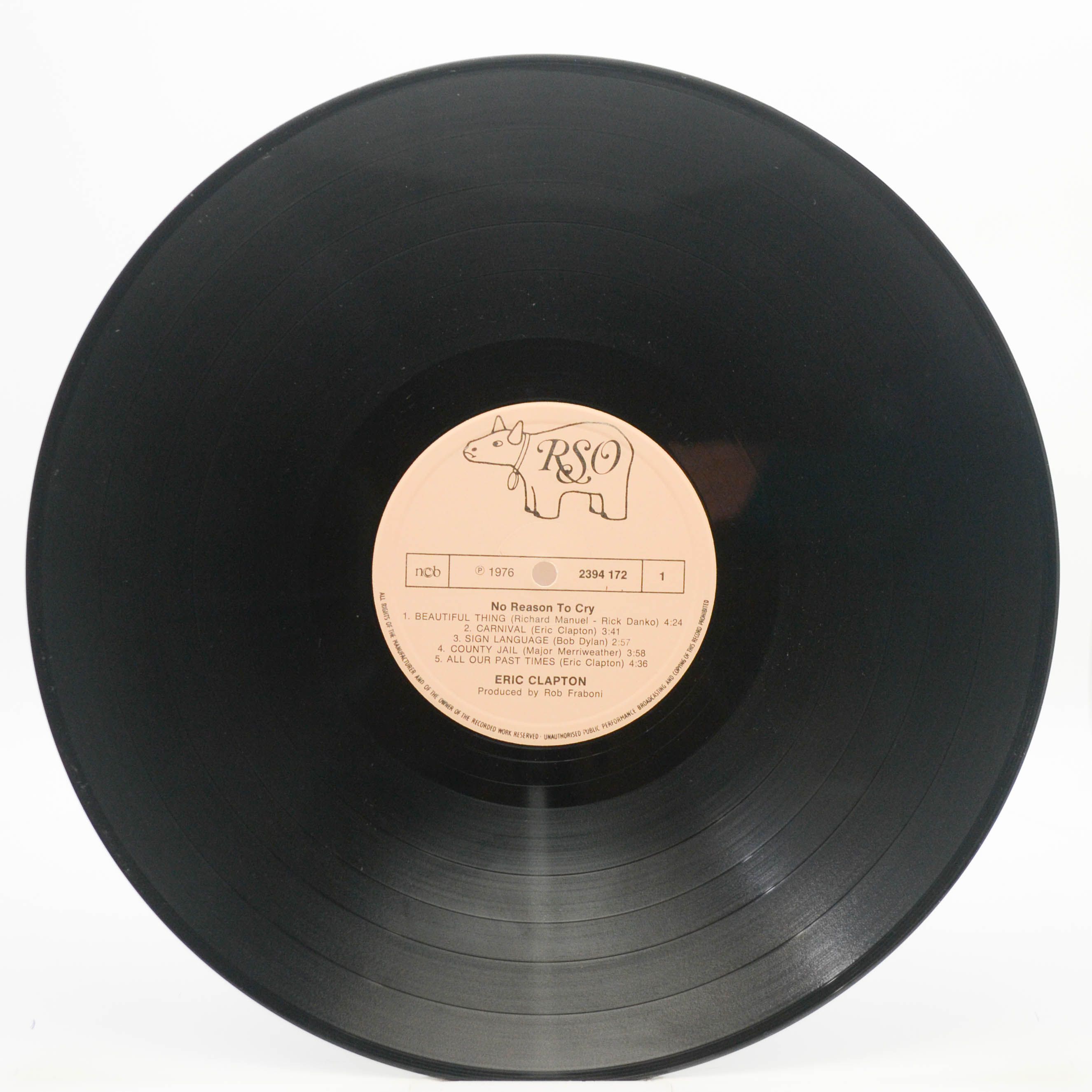 Eric Clapton — No Reason To Cry, 1976