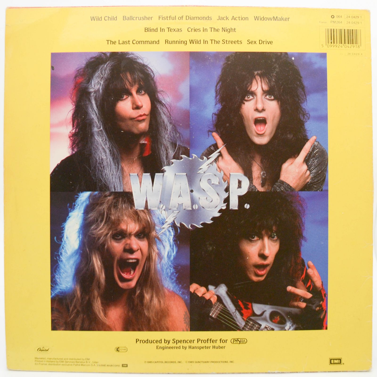 W.A.S.P. — The Last Command, 1985