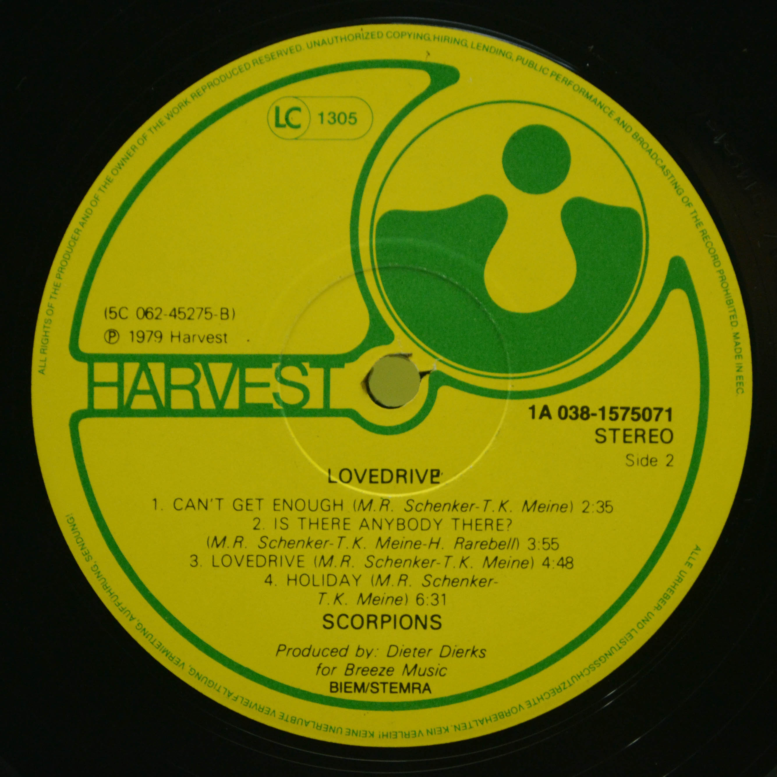 Scorpions — Lovedrive, 1979