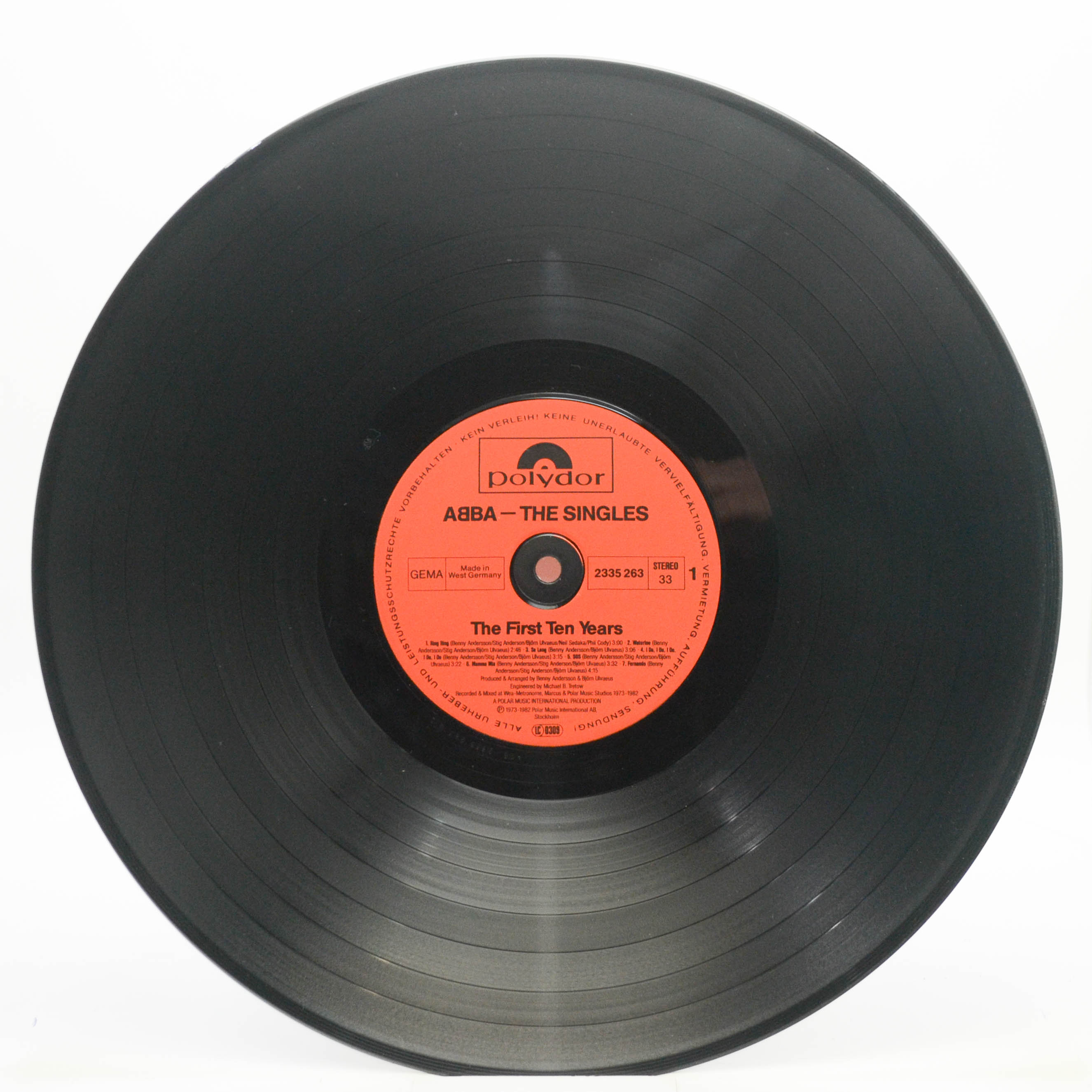 Виниловая пластинка ABBA — The Singles (The First Ten Years) (2LP), 1982