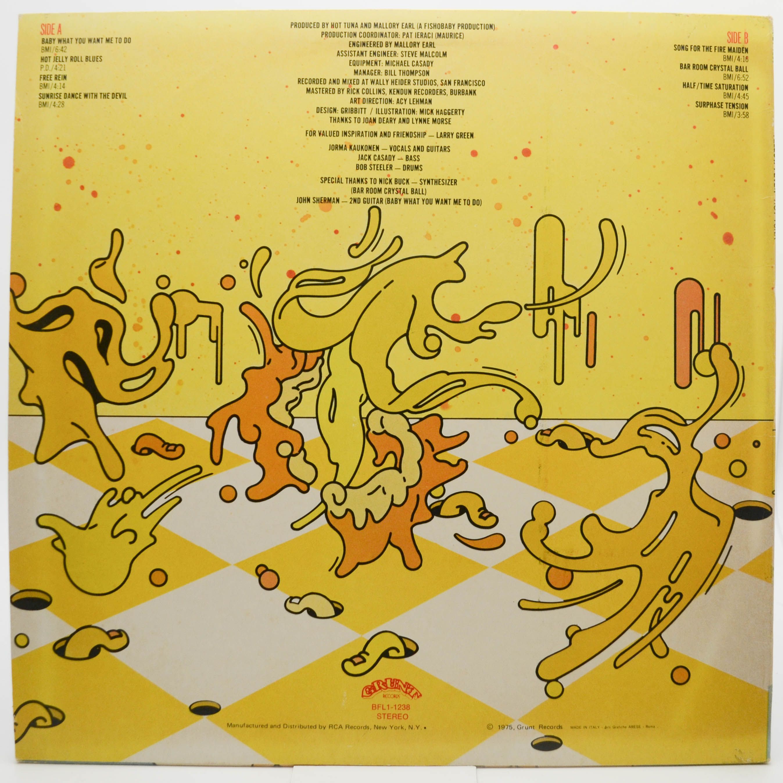 Hot Tuna — Yellow Fever, 1976
