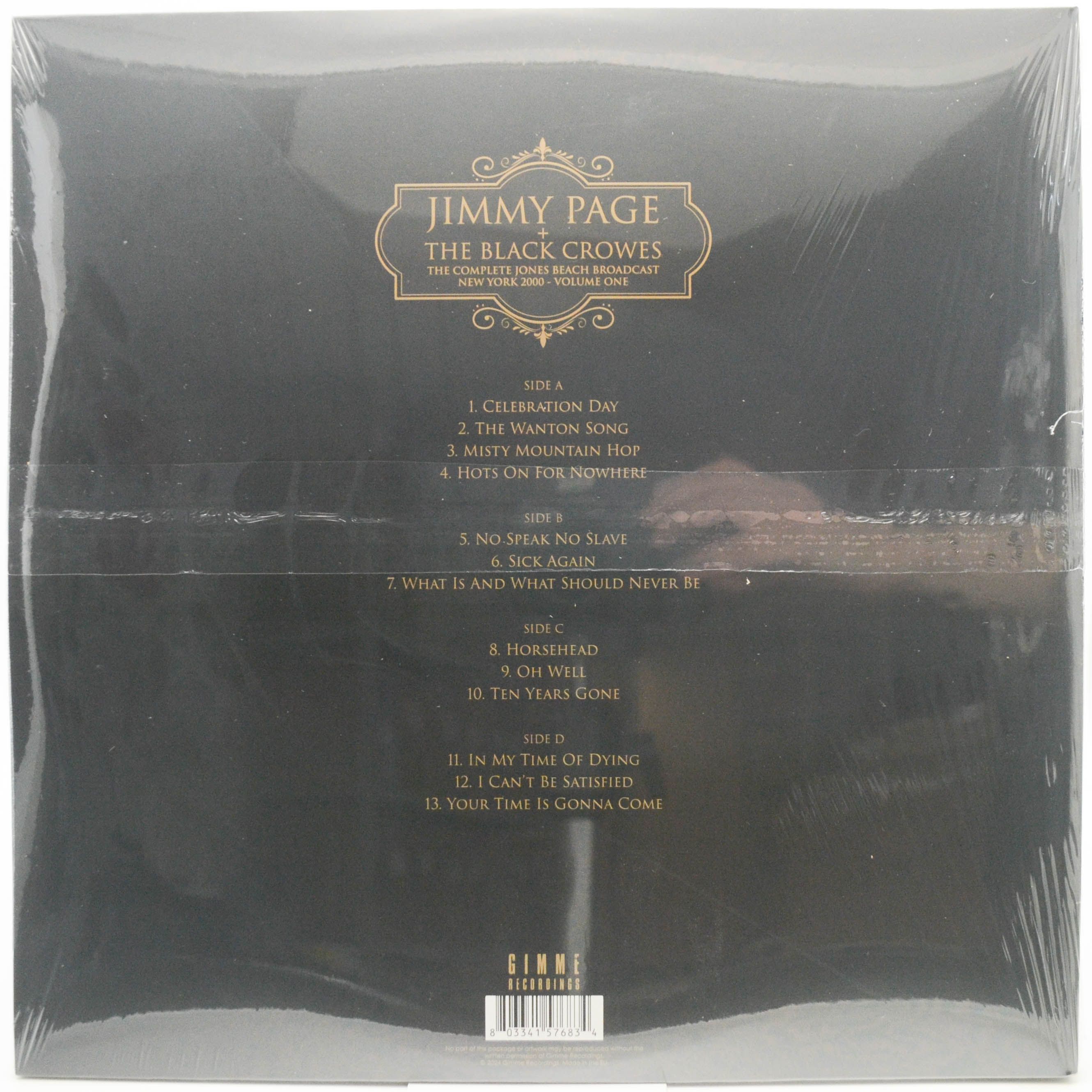 Jimmy Page & The Black Crowes — The Complete Jones Beach Broadcast Volume One (2LP), 2024