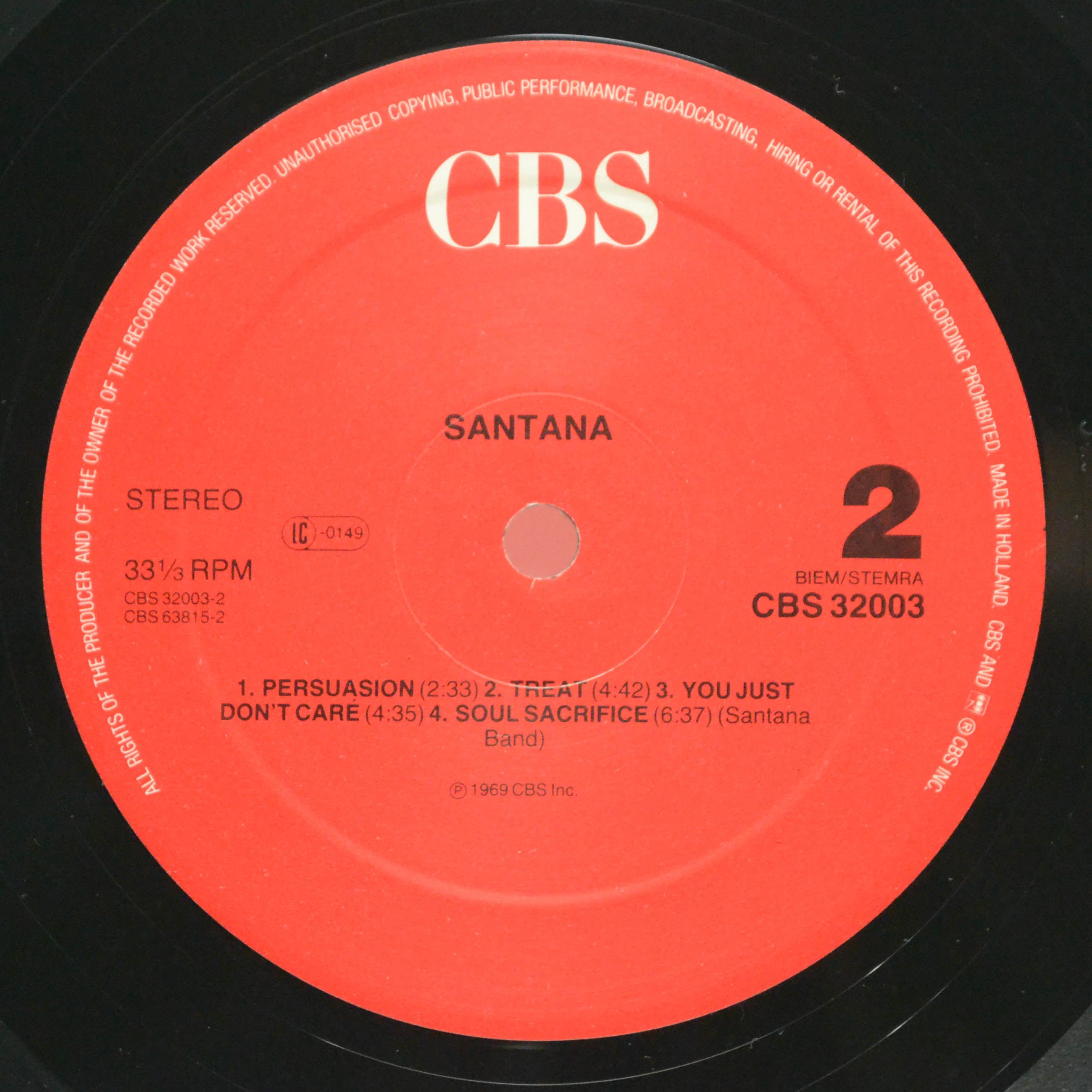 Santana — Santana, 1969