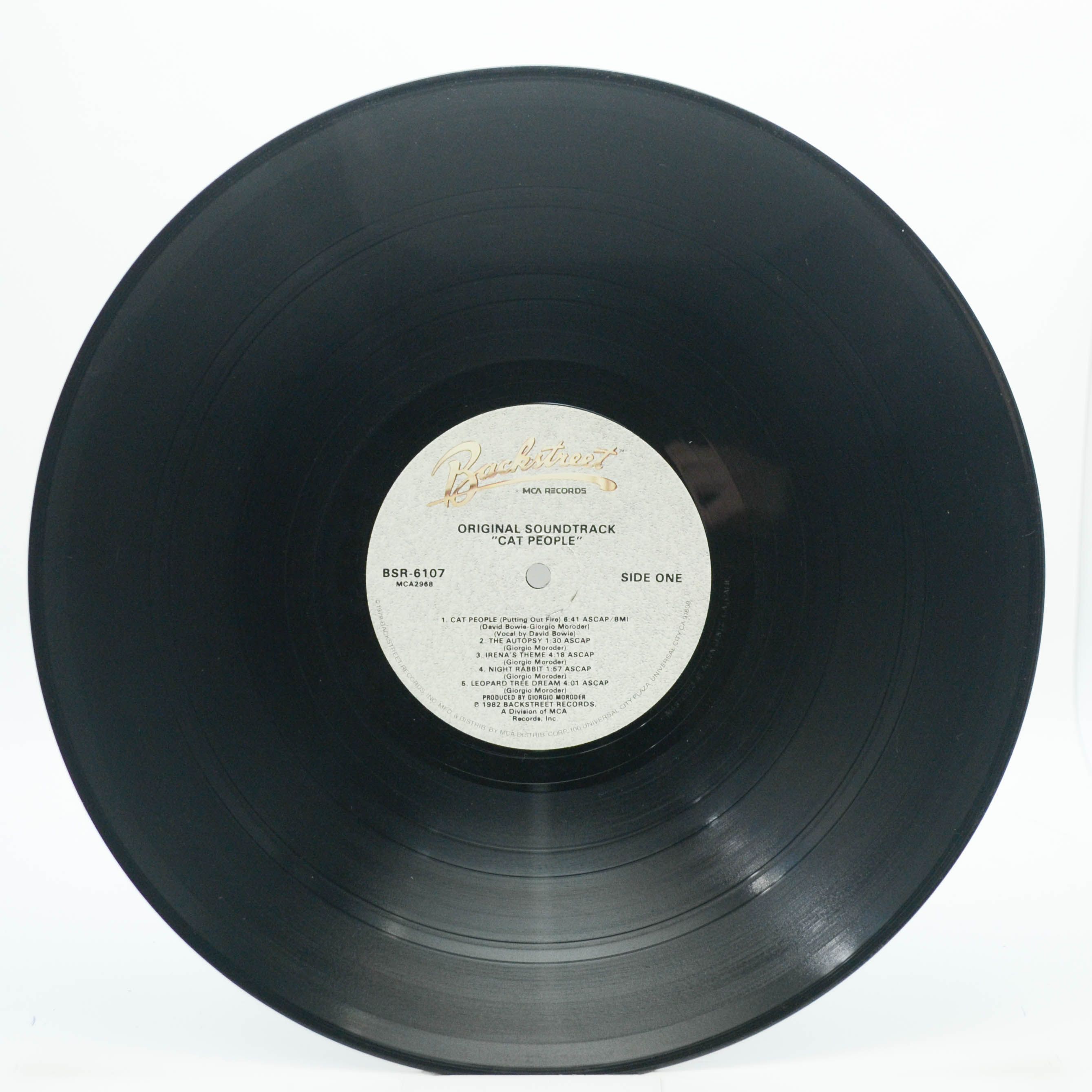 Giorgio Moroder — Cat People (Original Soundtrack), 1982