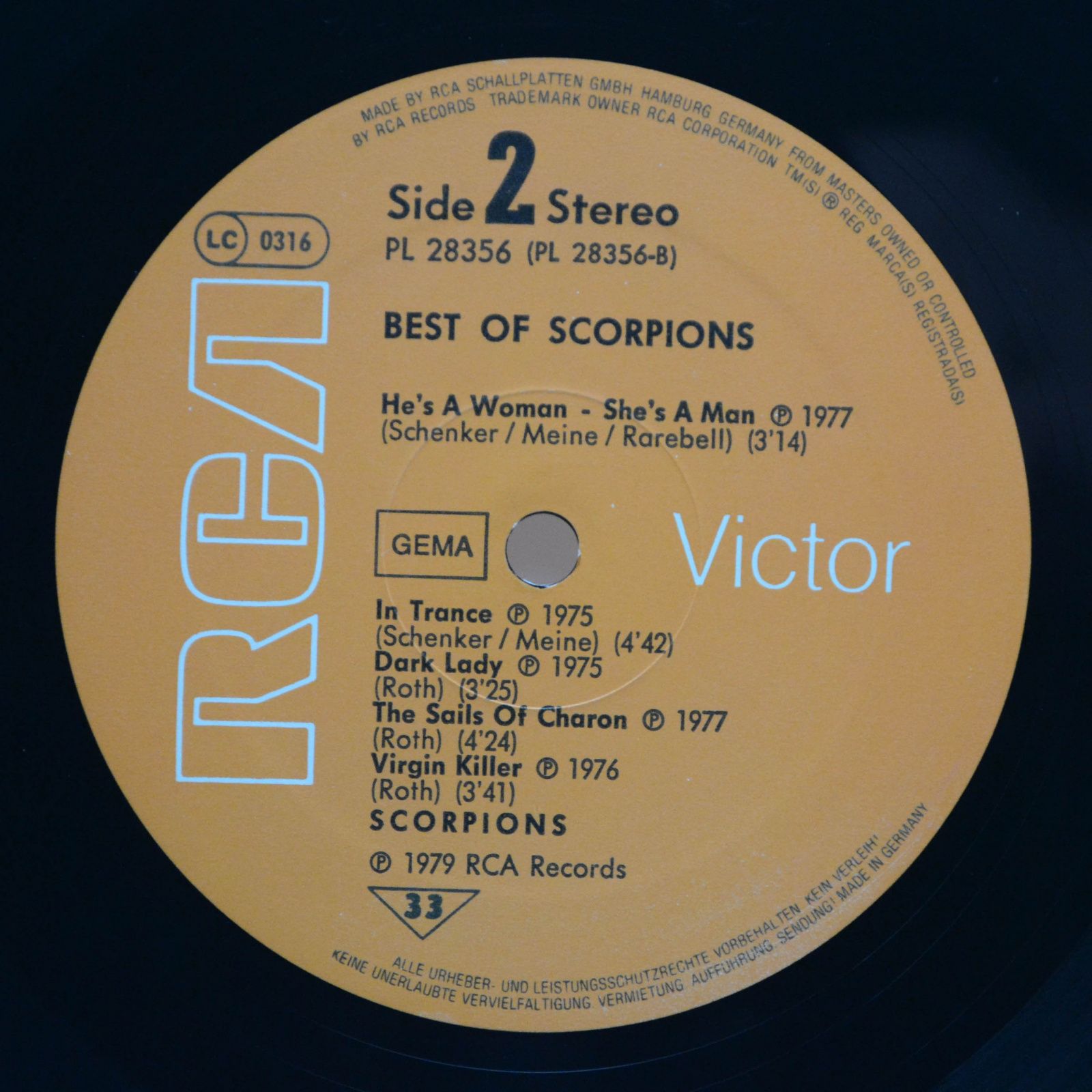 Scorpions — Best Of Scorpions, 1979