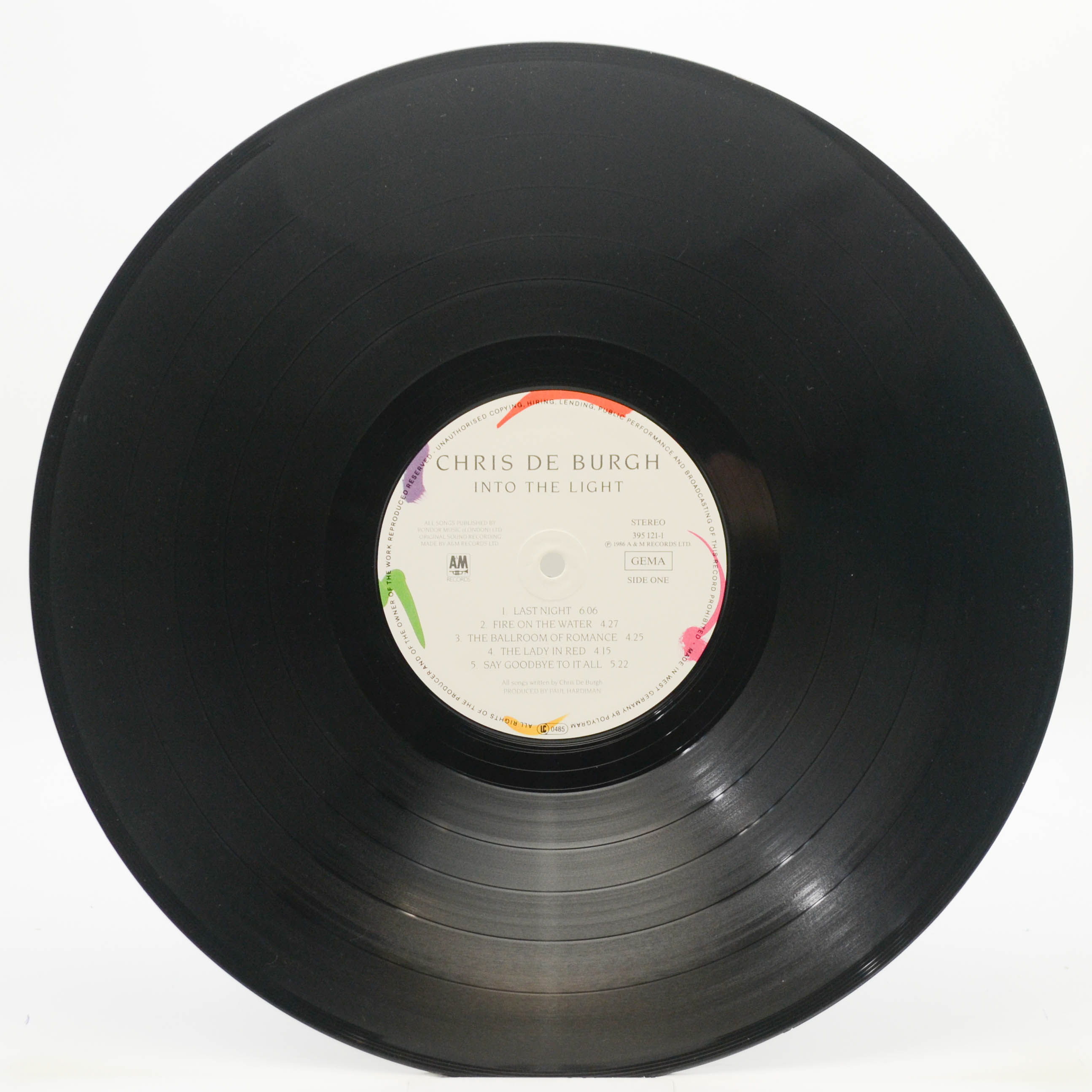 Chris de Burgh — Into The Light, 1986