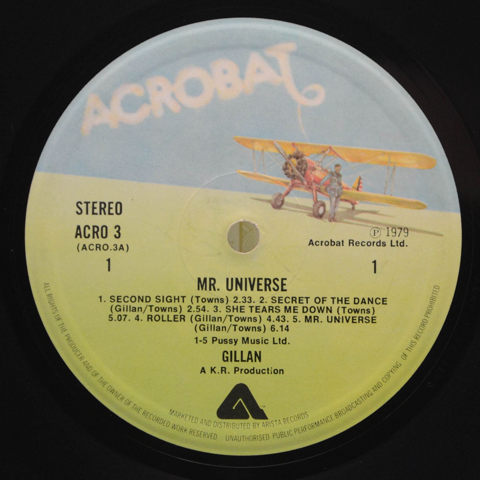 Gillan — Mr. Universe (1-st, UK), 1979
