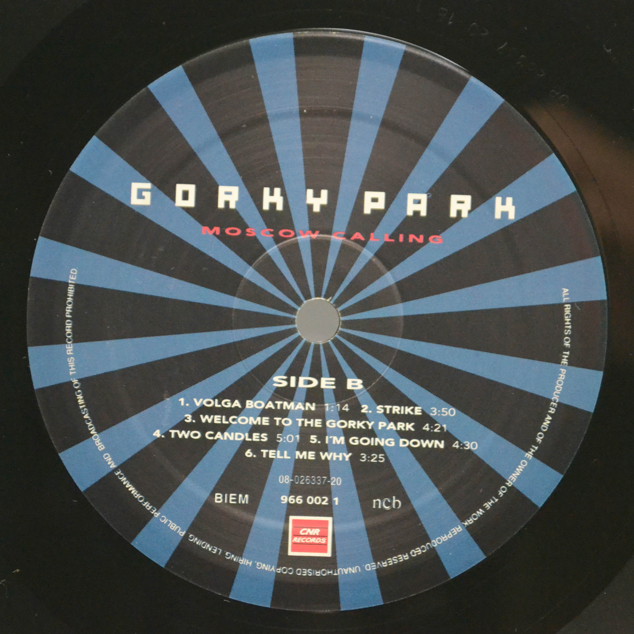 Gorky Park — Moscow Calling, 1992