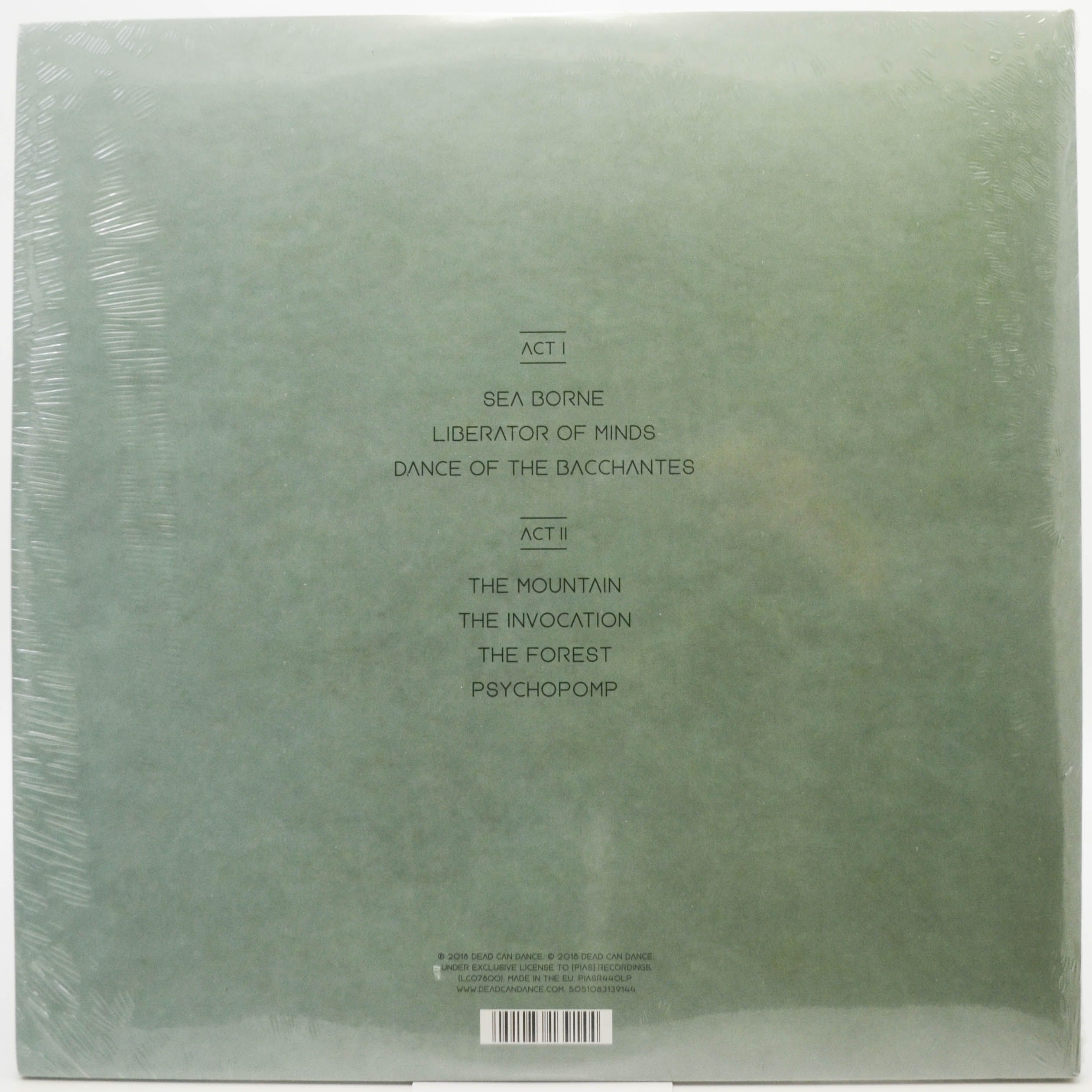 Dead Can Dance — Dionysus, 2018