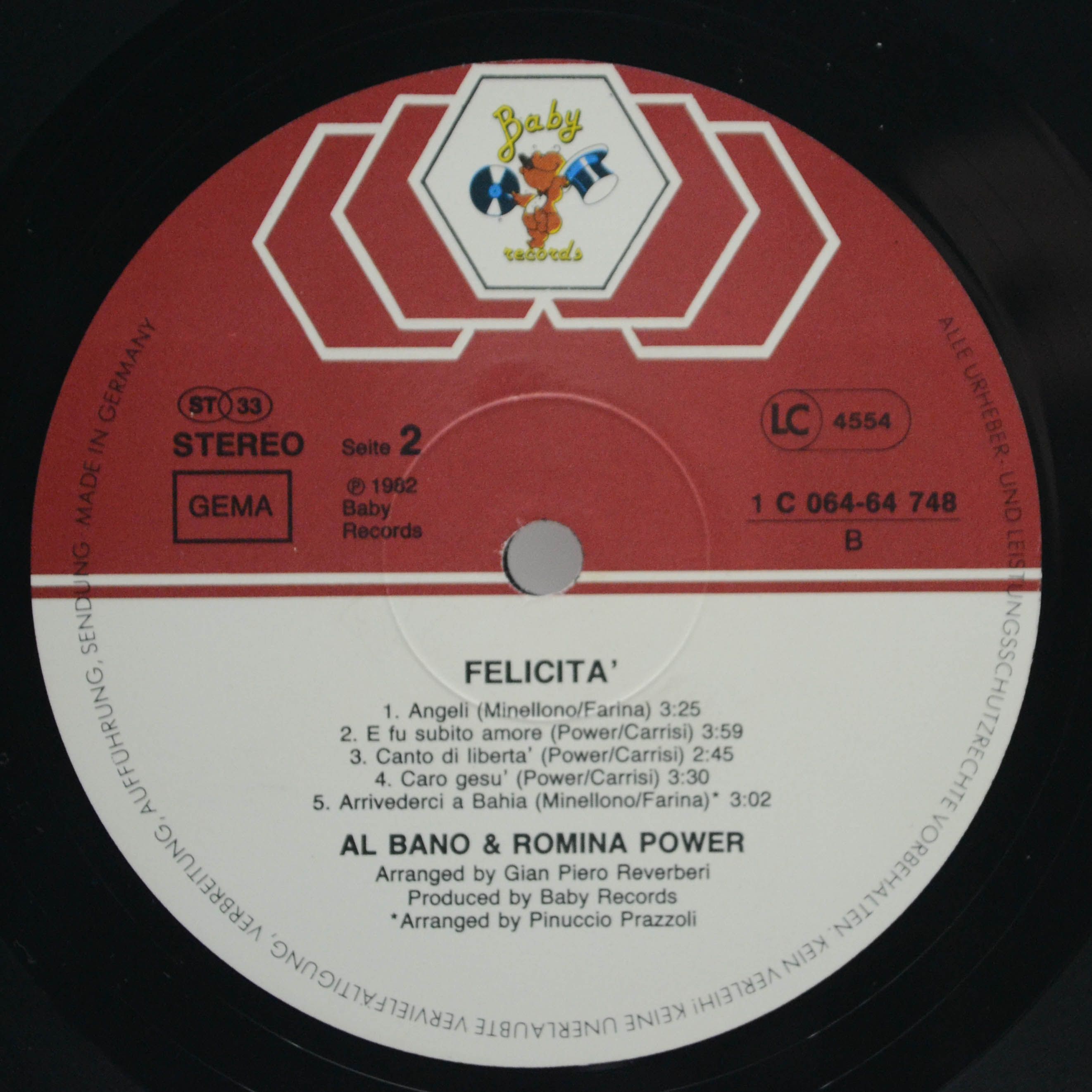 Al Bano & Romina Power — Felicità, 1982
