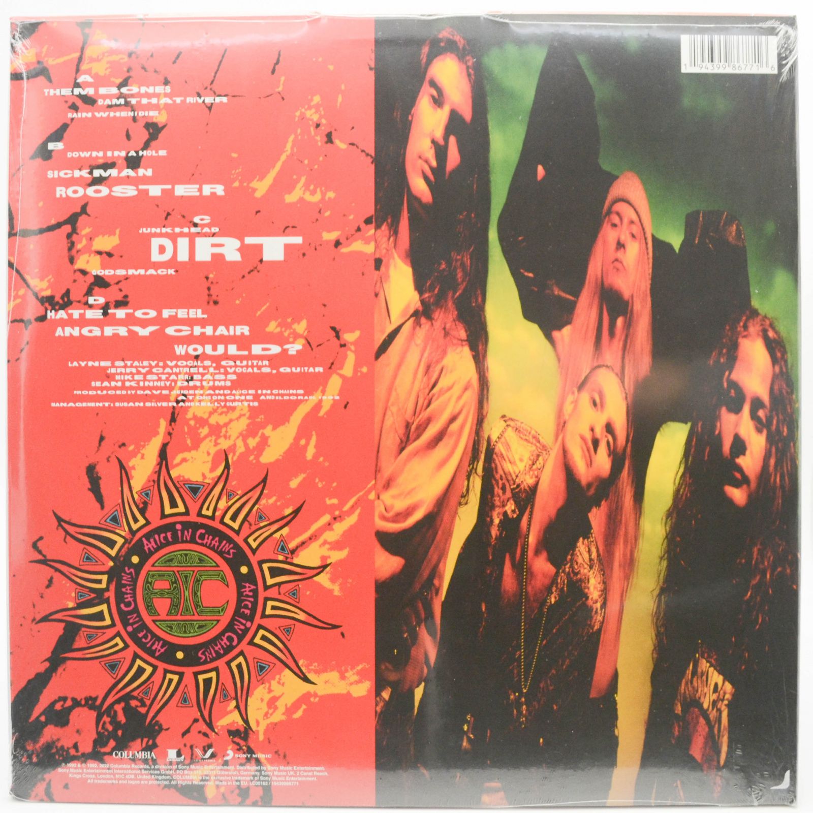 Alice In Chains — Dirt (2LP), 1992