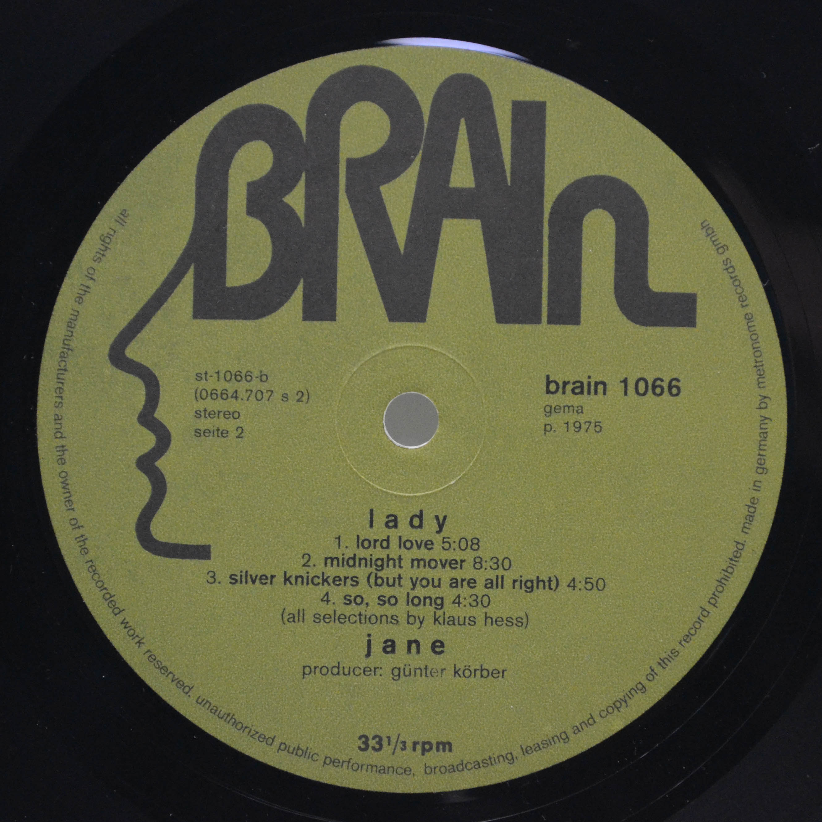 Jane — Lady, 1975