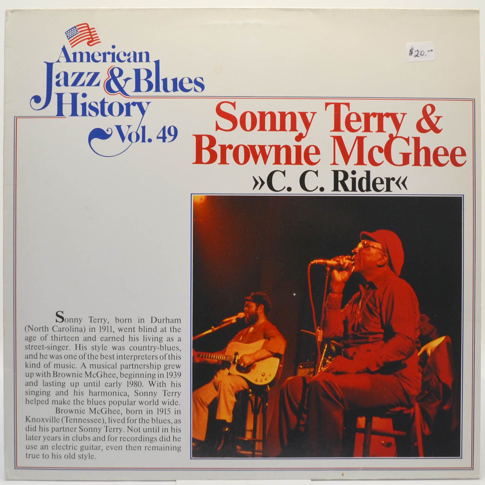 Sonny Terry & Brownie McGhee — C.C.Rider, 1975