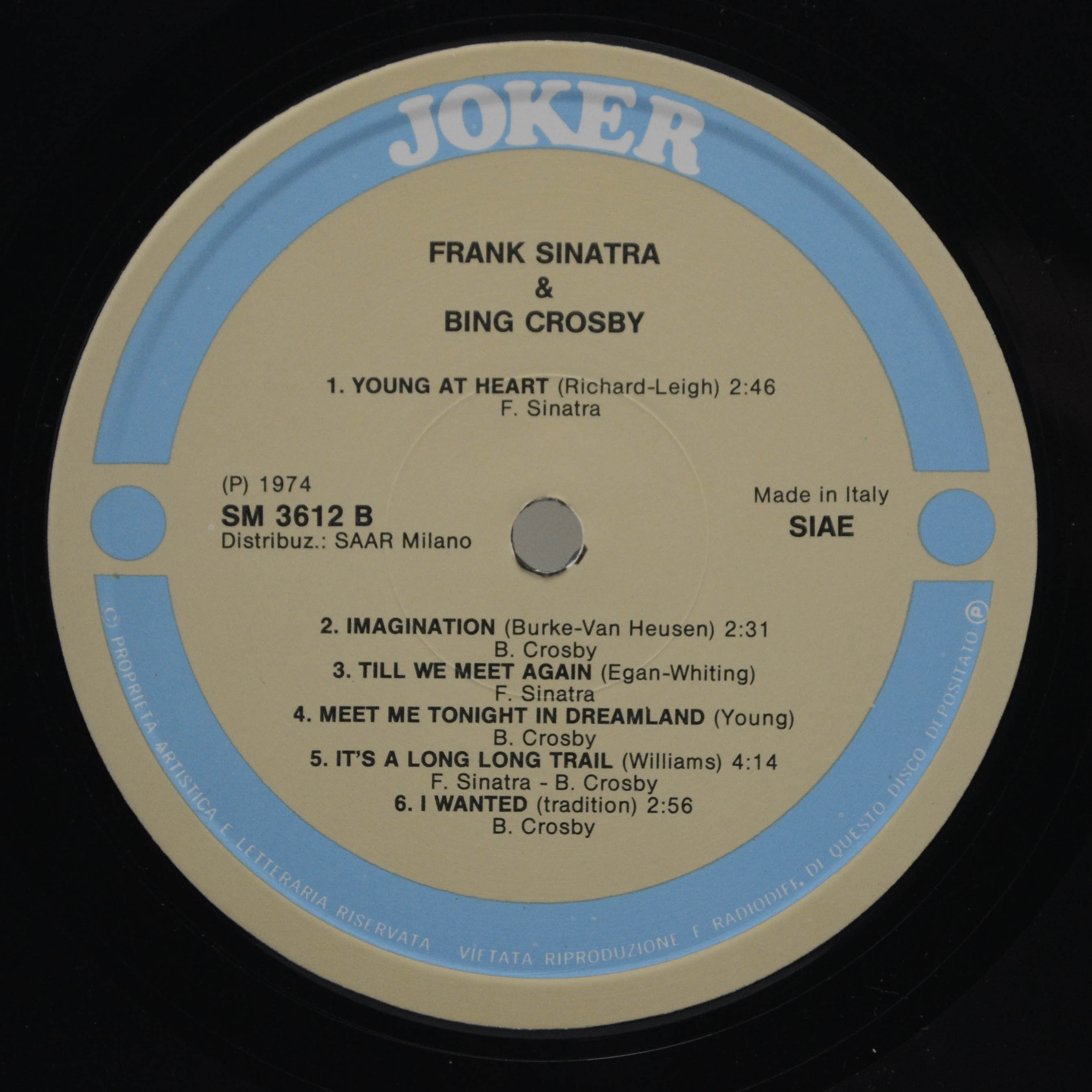 Frank Sinatra & Bing Crosby — Sinatra & Crosby, 1974