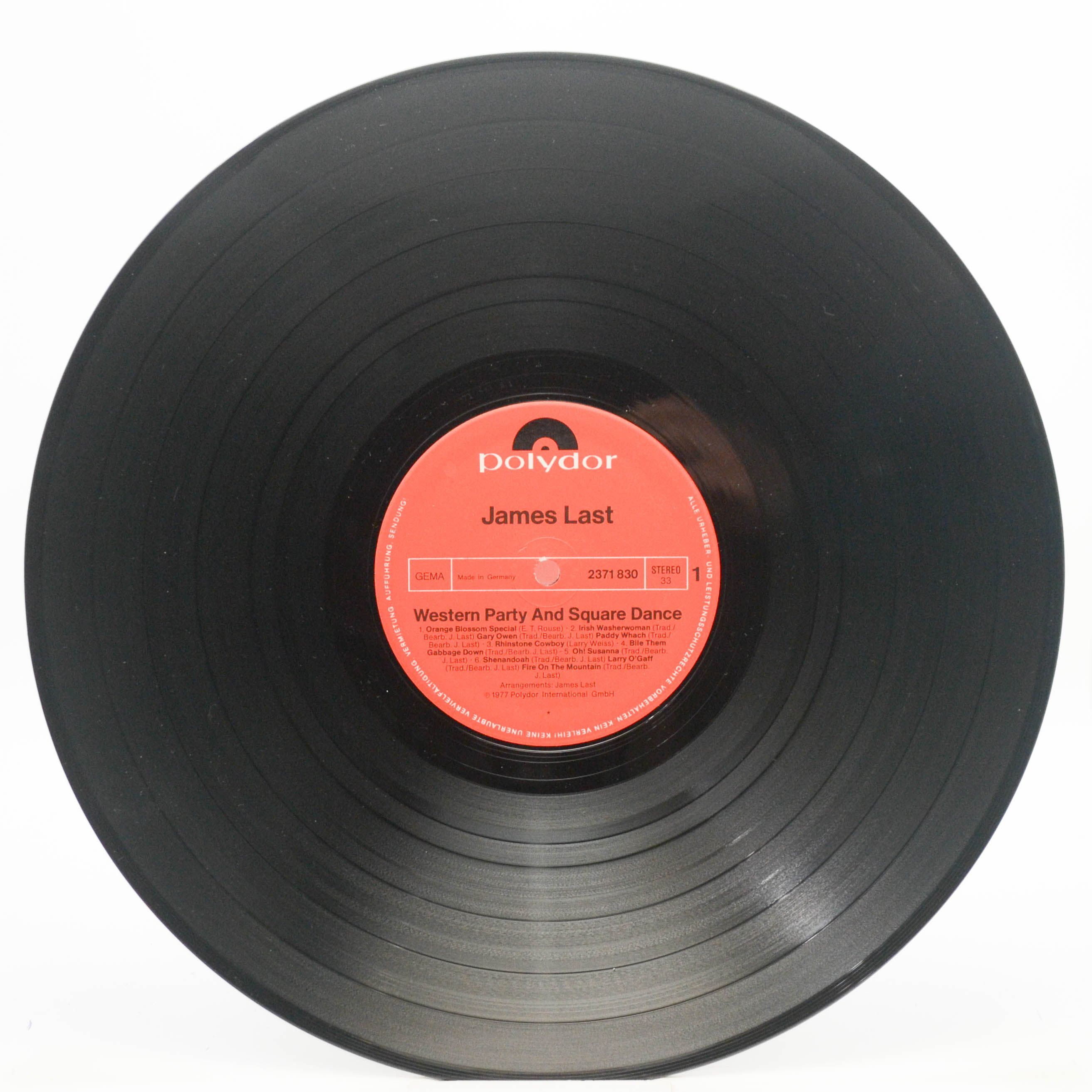 James Last — Western Party And Square Dance, 1977