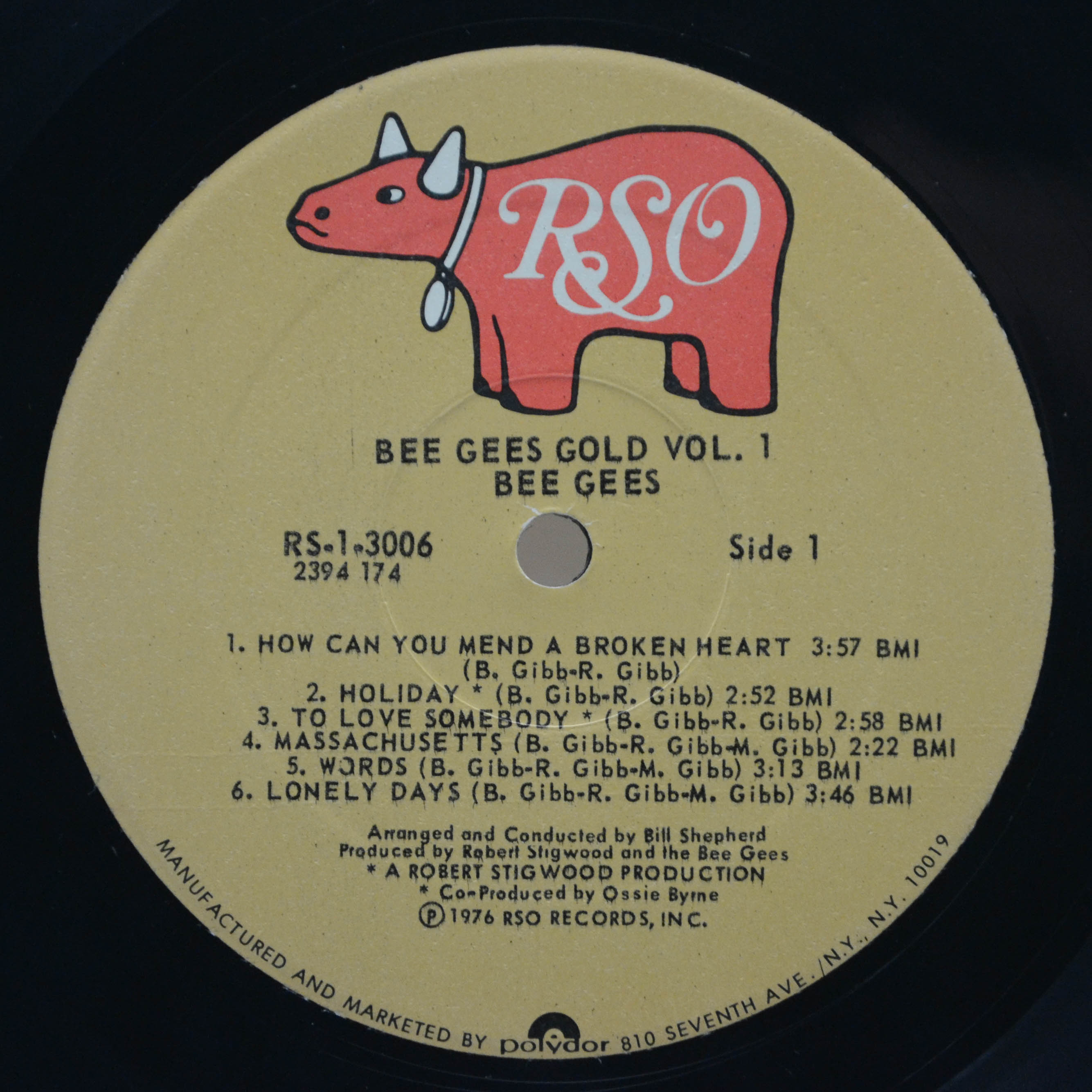 Bee Gees — Gold Volume One (USA), 1976