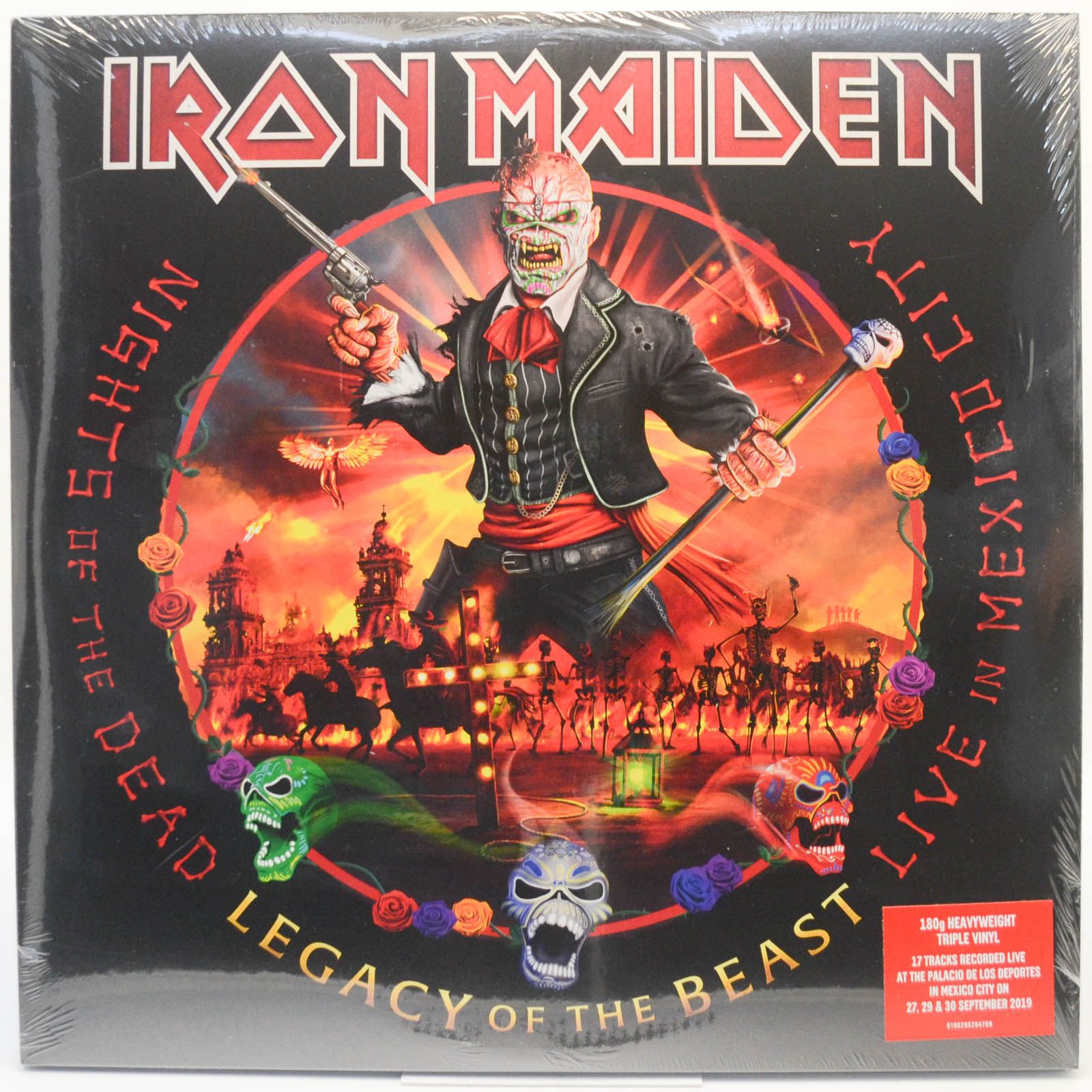 Iron Maiden — Nights Of The Dead, Legacy Of The Beast: Live In Mexico City (3LP), 2020