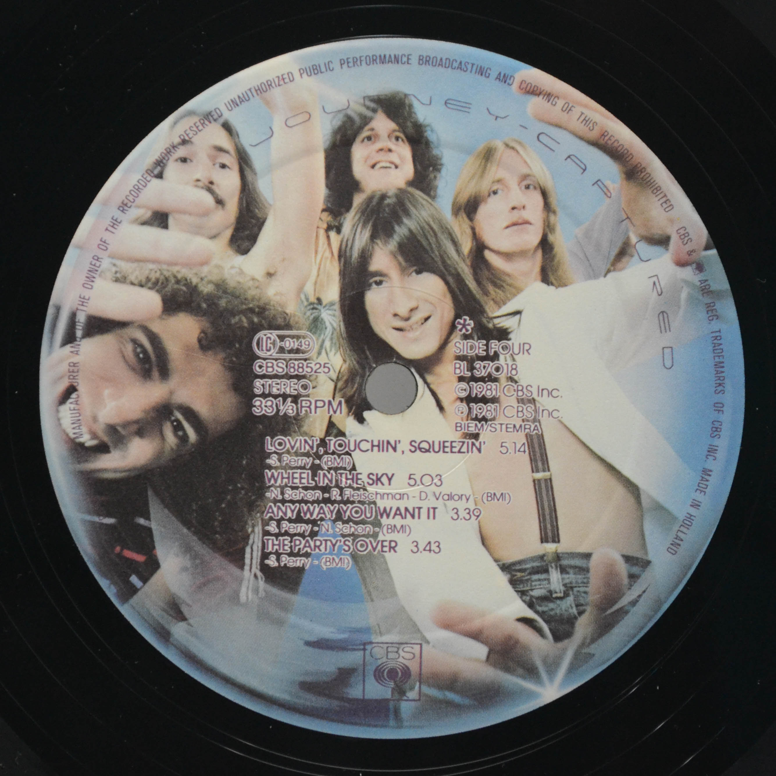 Journey — Captured (2LP), 1981