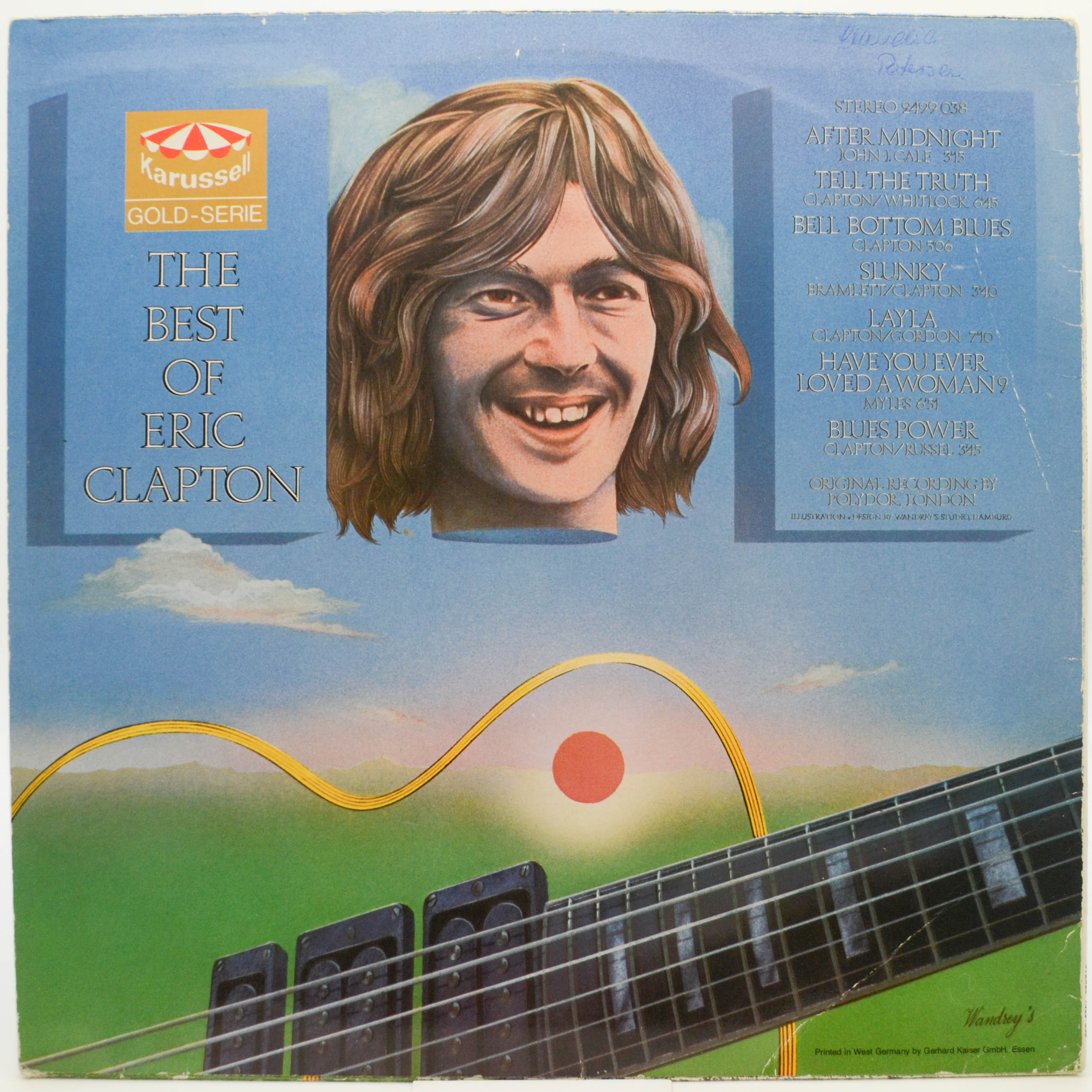 Eric Clapton — The Best Of Eric Clapton, 1972