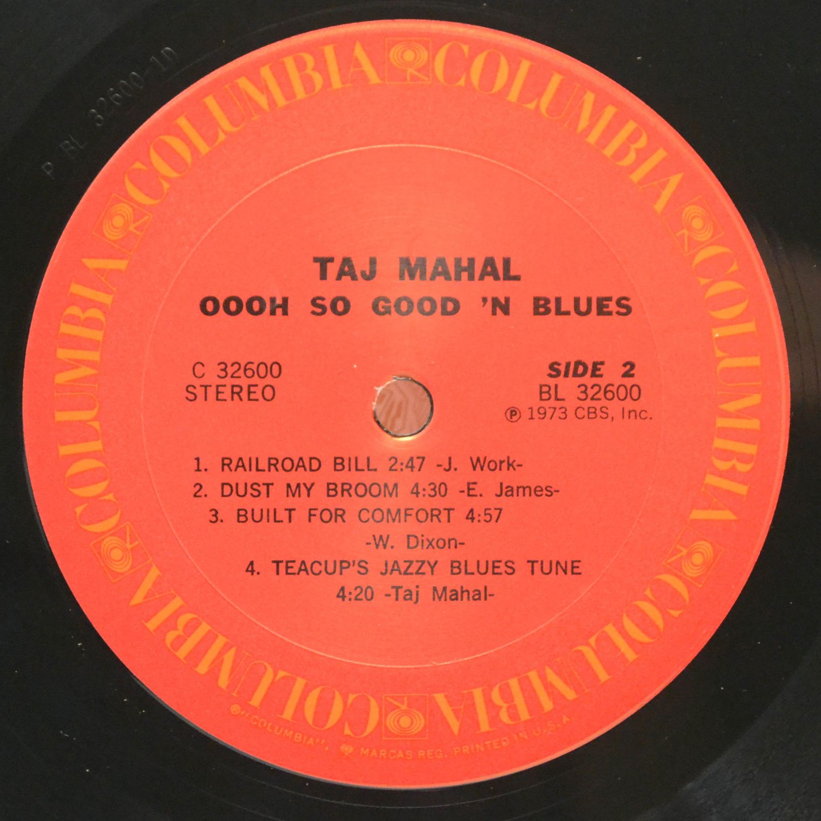 Taj Mahal — Oooh So Good 'N Blues (USA), 1973