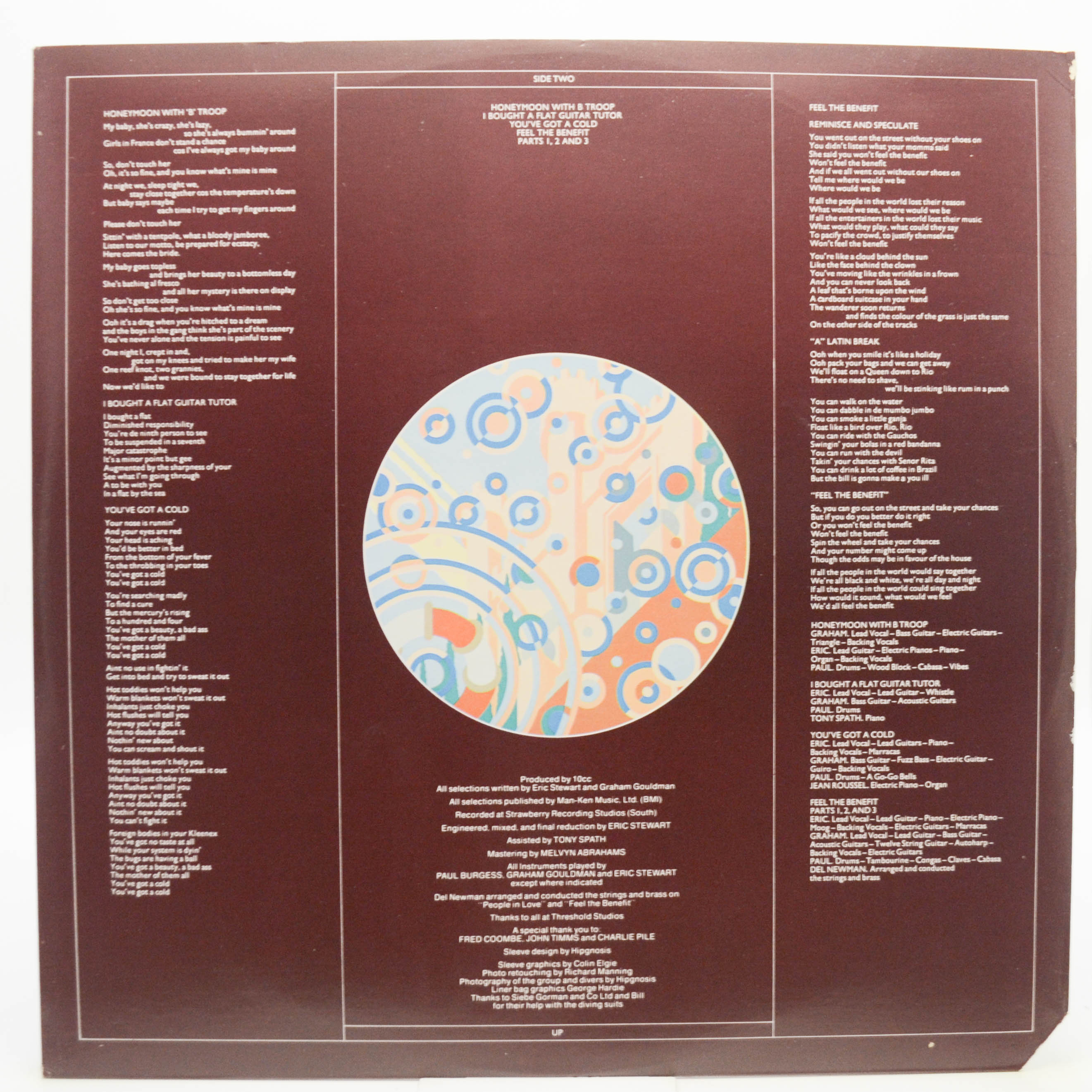 10cc — Deceptive Bends (USA), 1977