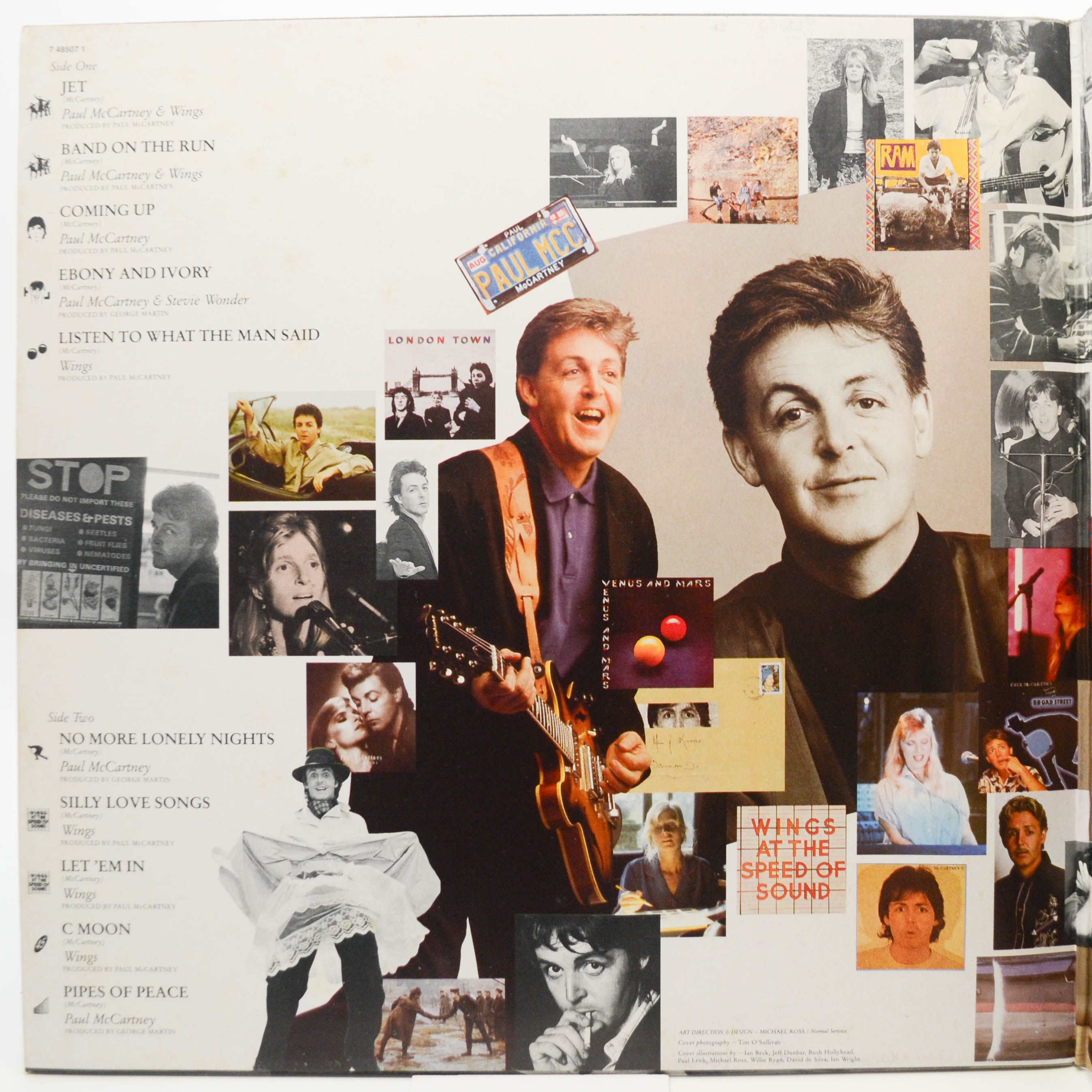 Paul McCartney — All The Best ! (2LP), 1987