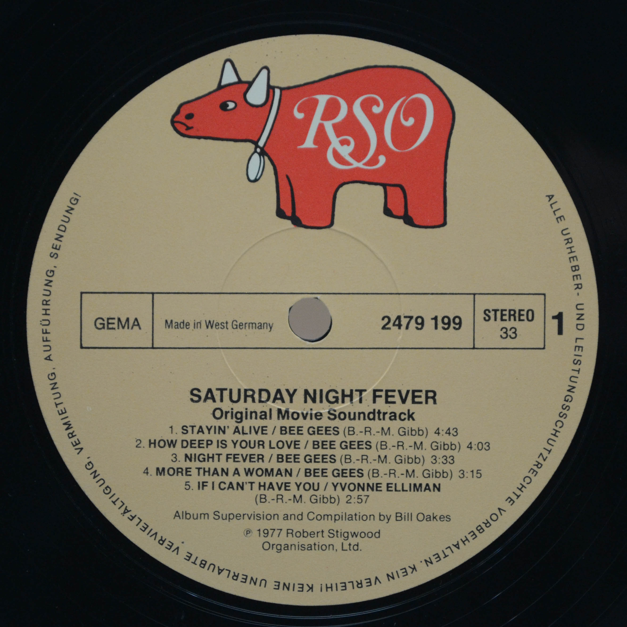 Виниловая пластинка Various — Saturday Night Fever (The Original Movie Sound Track) (2LP), 1977