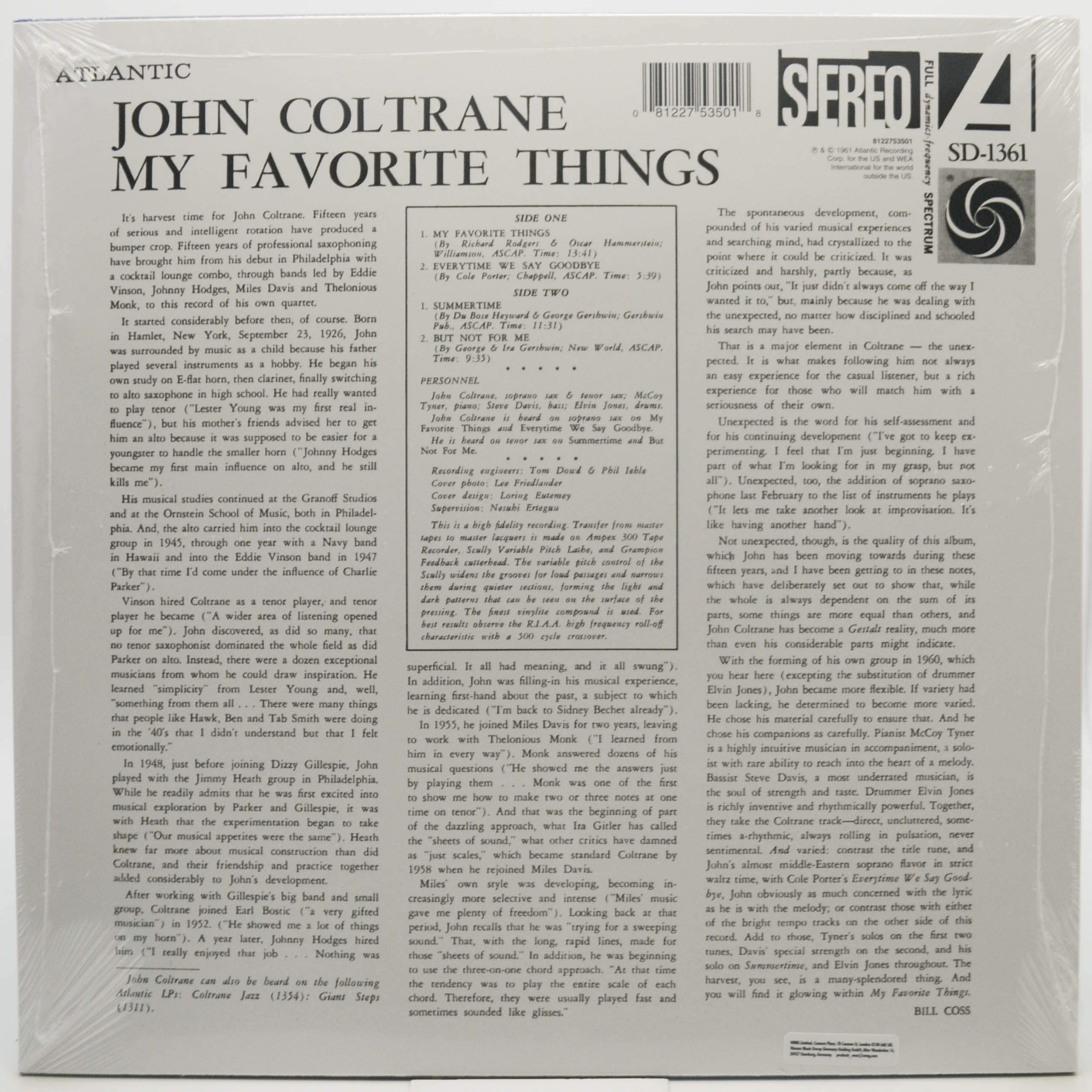 John Coltrane — My Favorite Things, 1970
