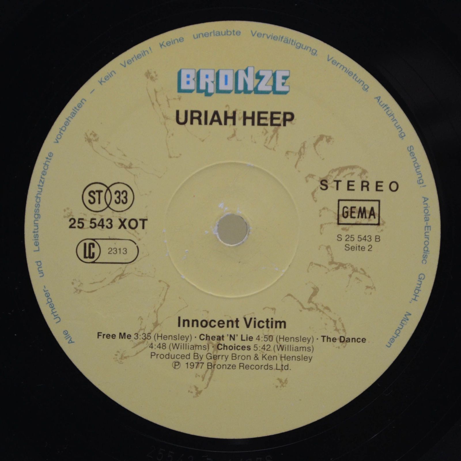 Uriah Heep — Innocent Victim, 1977